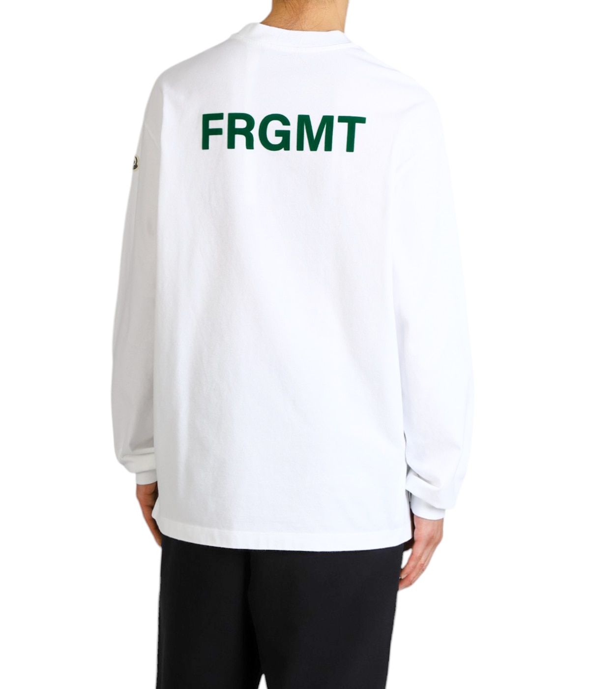 限定コラボ【MONCLER x FRGMT】カトゥーン長袖Tシャツ☆White 限定コラボ【MONCLER x FRGMT】カトゥーン長袖Tシャツ☆White