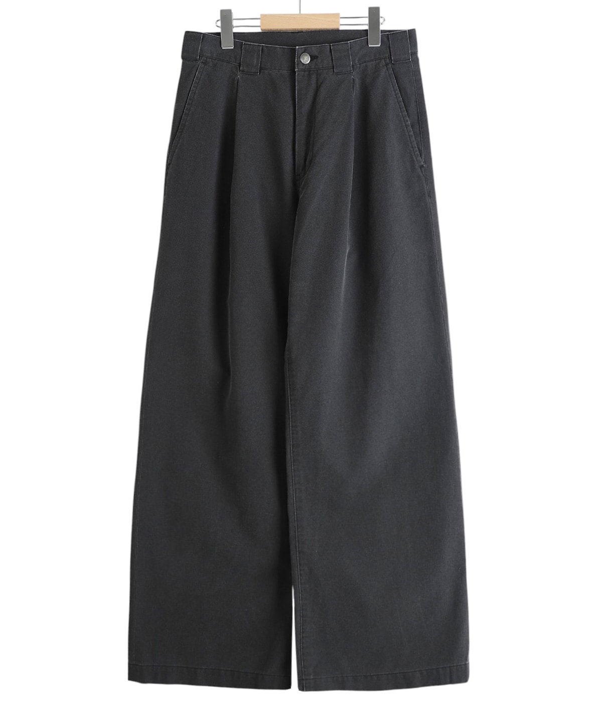 BAGGY CHINO TROUSER- Pigment Print Chino Cloth - | kiivu