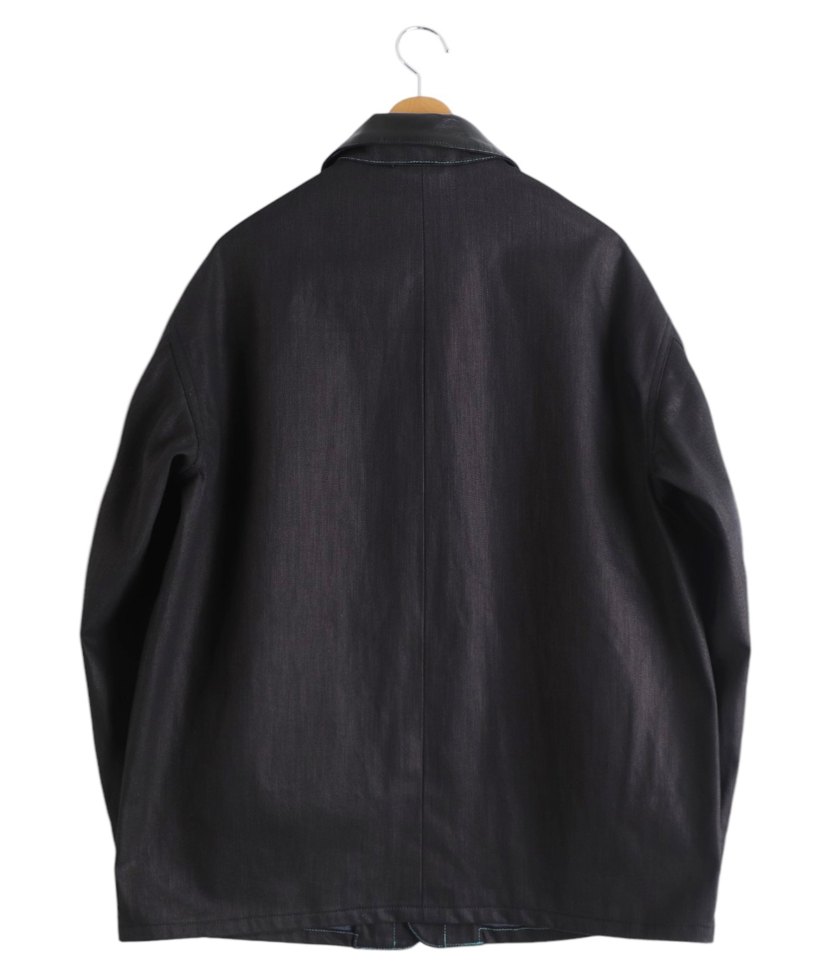 DENIM WORK JACKET- 12.5oz Rainbow Denim + SUMI - | kiivu(キフ