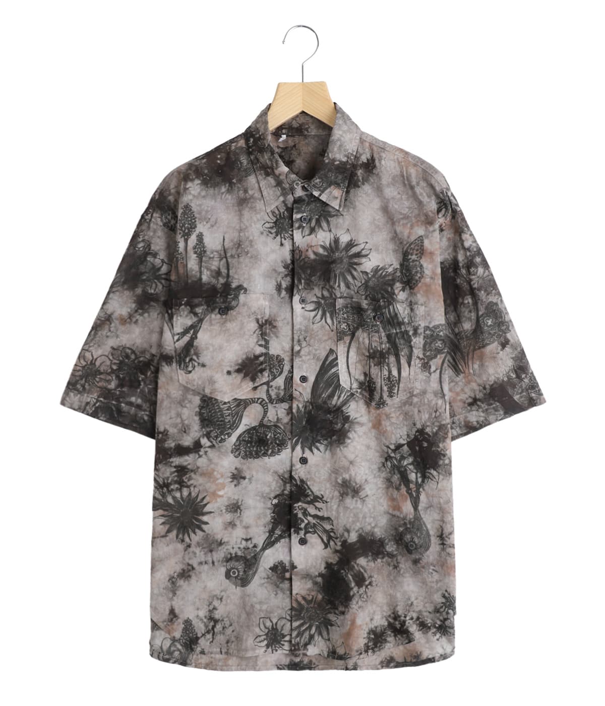 BOIL S/SHT- Hand Drawing SUMI Printing＋Overdye - | kiivu(キフ