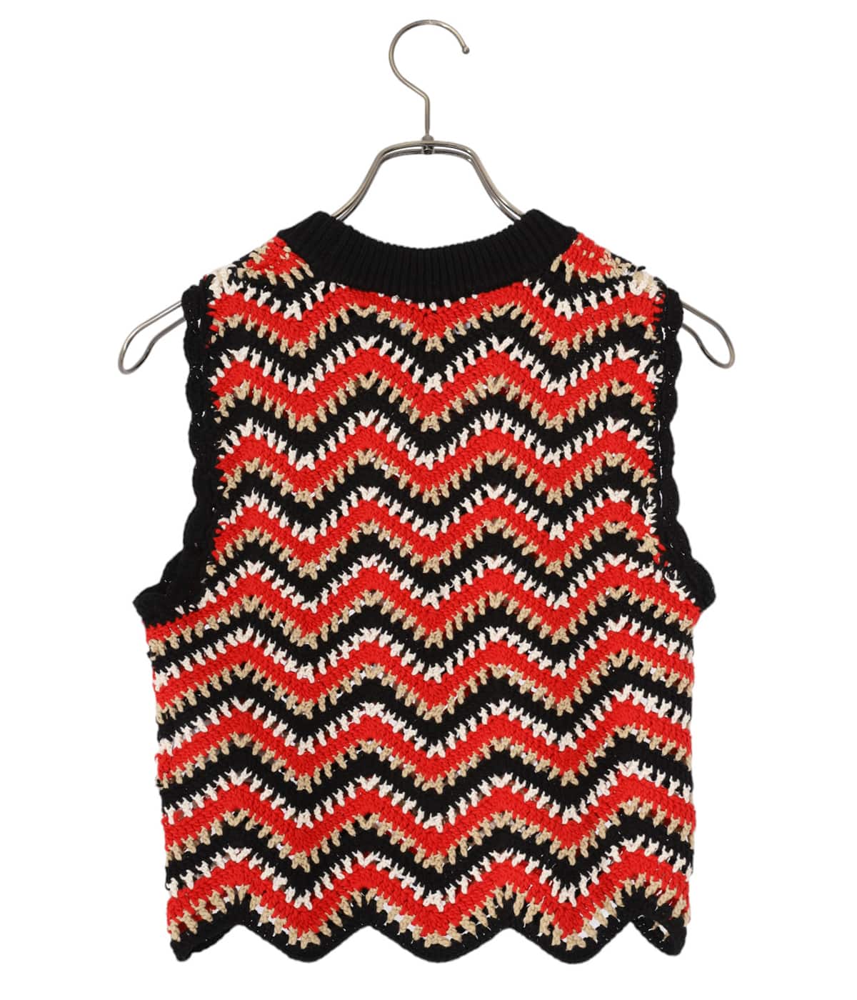 レディース】Cotton Crochet Vest | GANNI(ガニー) / トップス