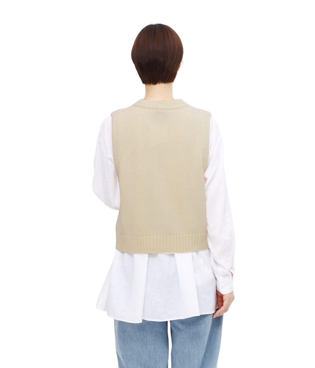 レディース】Graphic Wool Mix Vest | GANNI(ガニー) / トップス