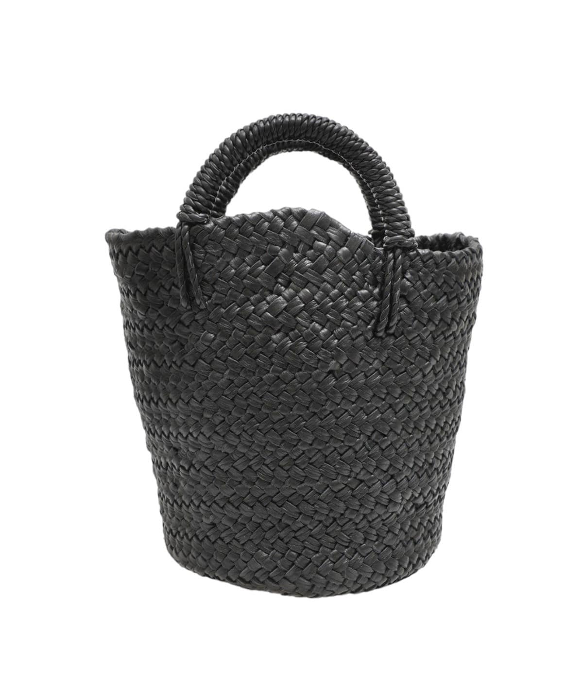 【新品】Aeta アエタ　レザーバスケット バッグ　鞄　S 黒　希少 Aeta アエタ カウレザー バスケット バッグ Sサイズ “BASKET S