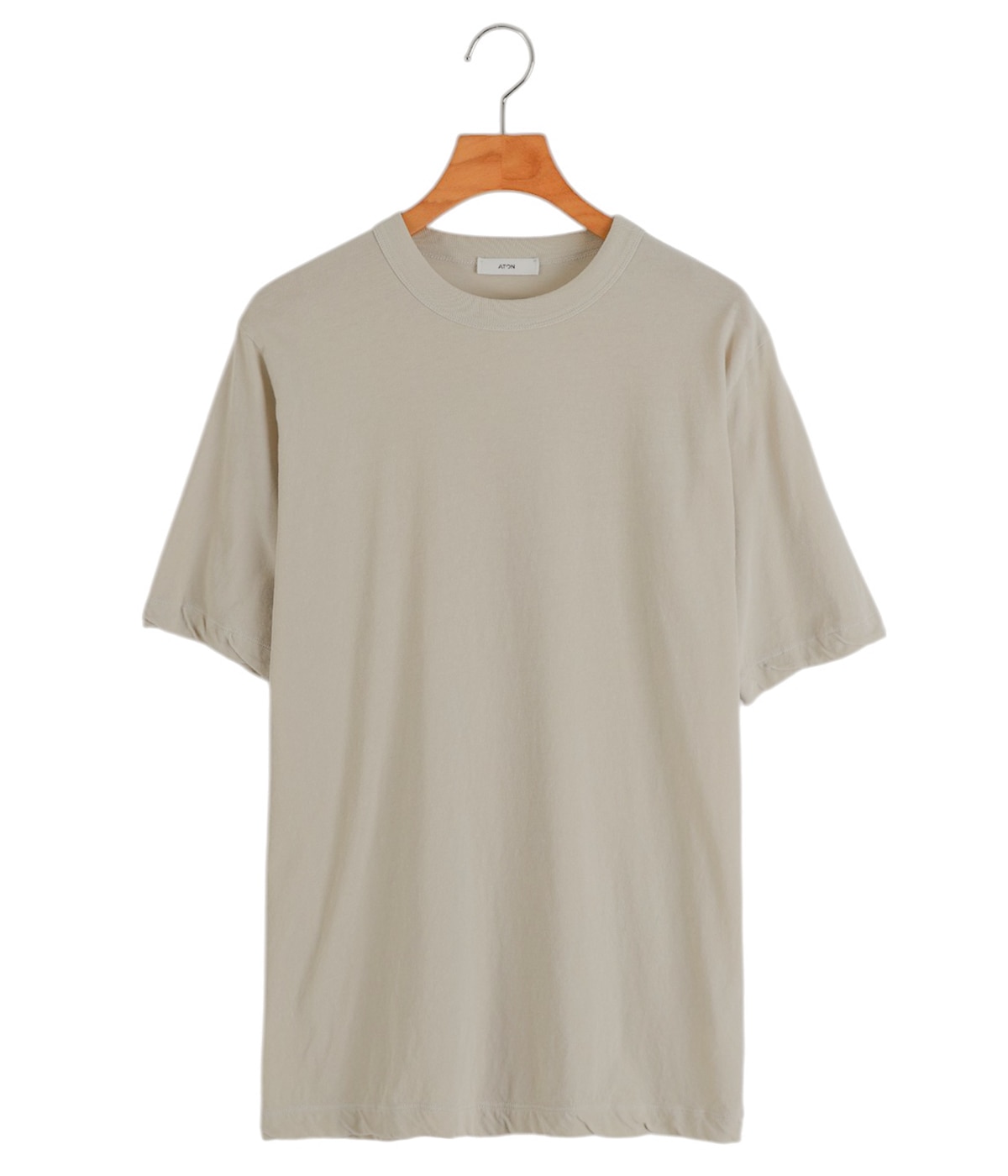 着用1回★ ATON 60/ FRESCA STANDARD TEE ATON 【エイトン】 FRESCA SINGLE JERSEY | TANK TOP SAX (AT