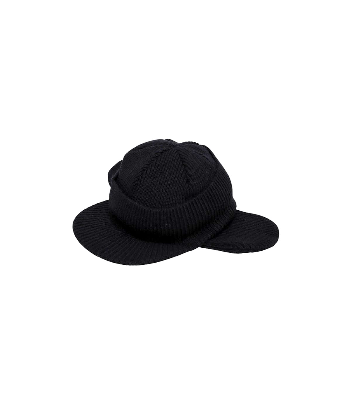 WOOL KNIT EAR CAP