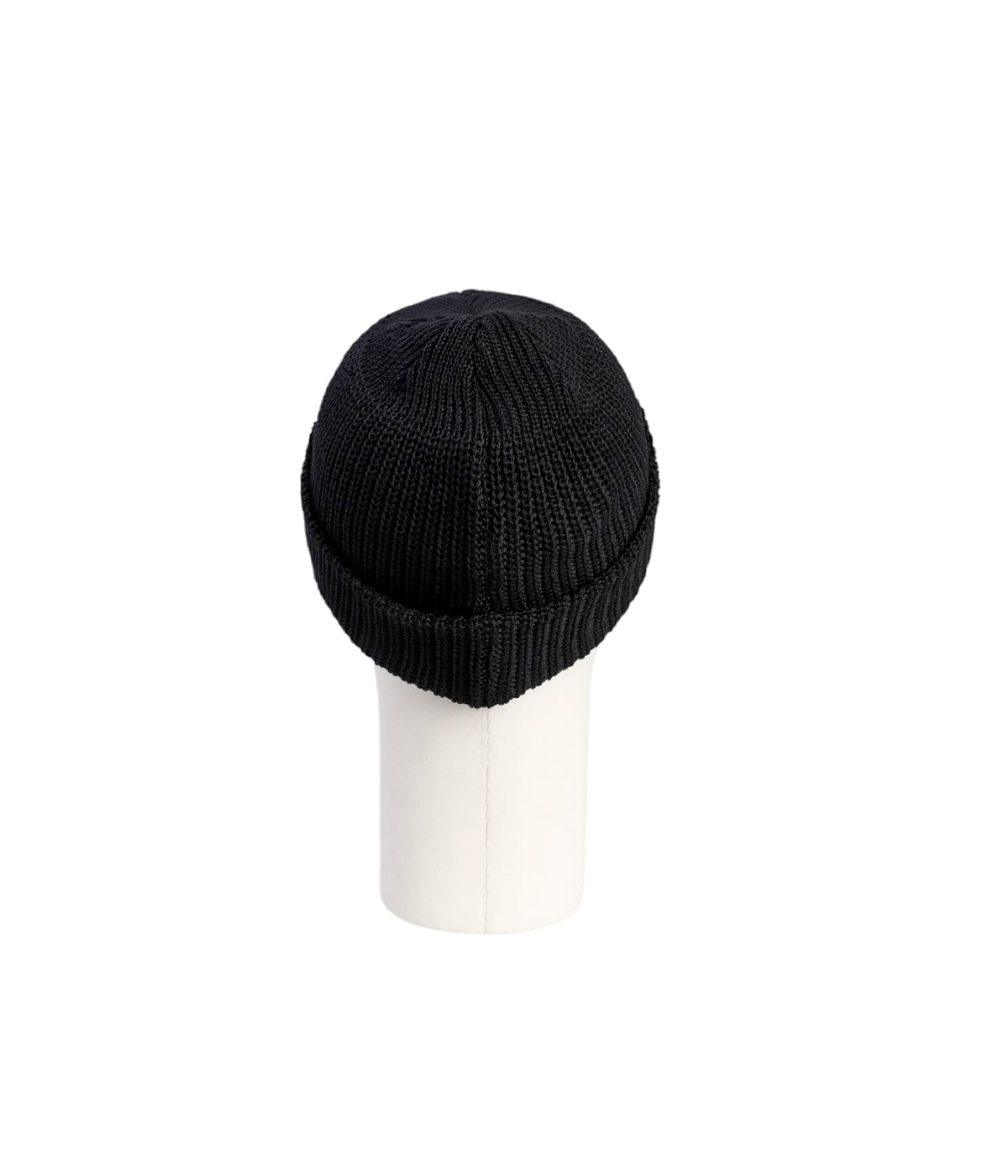 キジマタカユキ　コットンアクリルワッチキャップ　ブラック　黒 KIJIMA TAKAYUKI (キジマタカユキ) POLY COTTON WATCH CAP