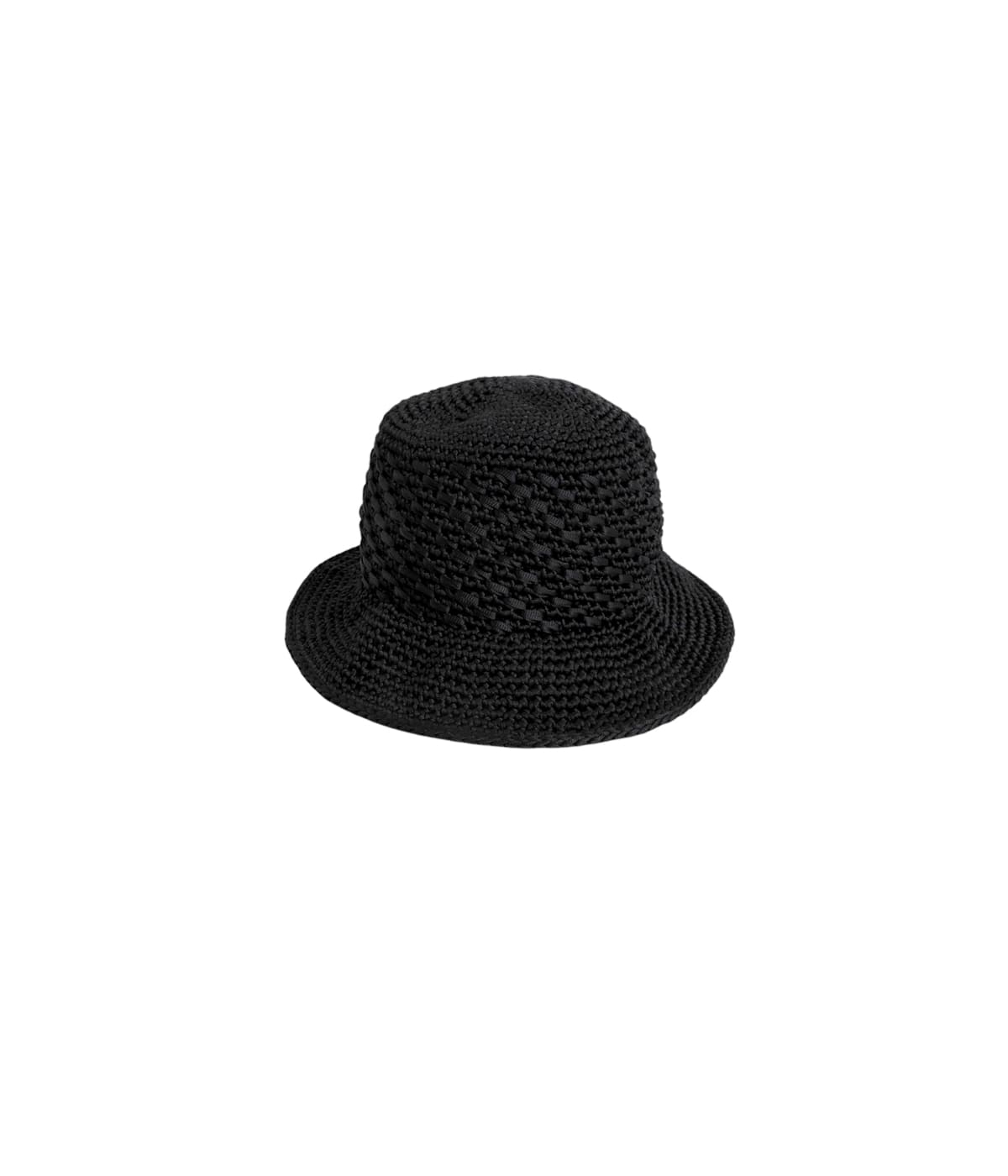 KIJIMA TAKAYUKI DENIM BUCKET ハット 黒 KIJIMA TAKAYUKI (キジマタカユキ) COTTON SILK DENIM BUCKET