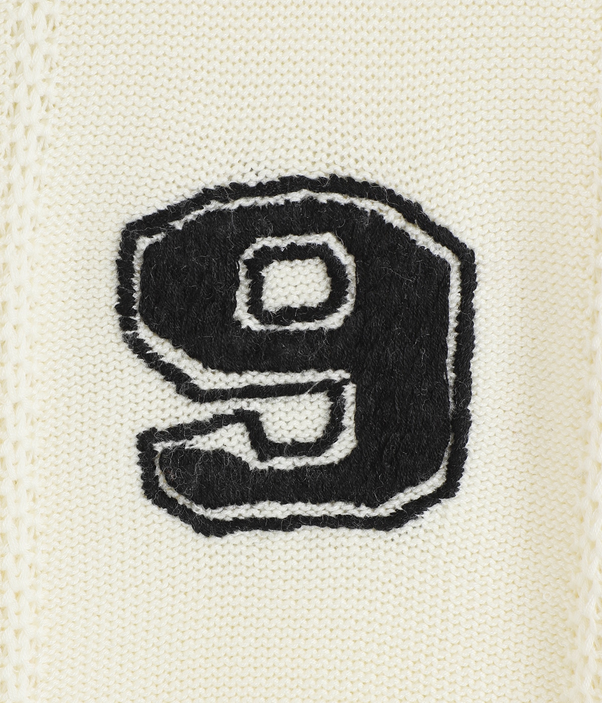 トップス rice nine ten 23ss knitting game shirt KNIT GAME SHIRT | RICE NINE TEN(ライス ナイン テン