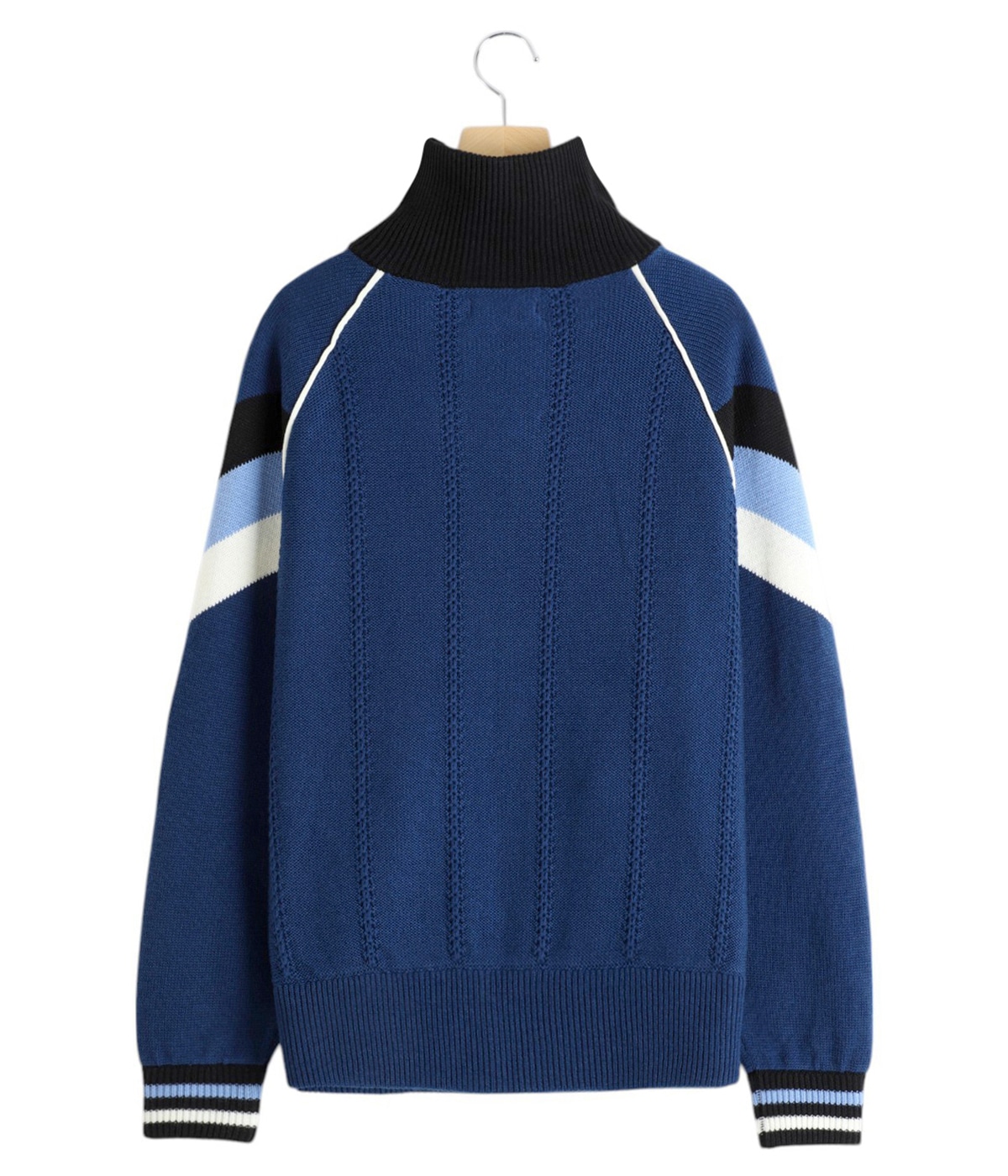 KNITTED TRACK JACKET | RICE NINE TEN(ライス ナイン テン