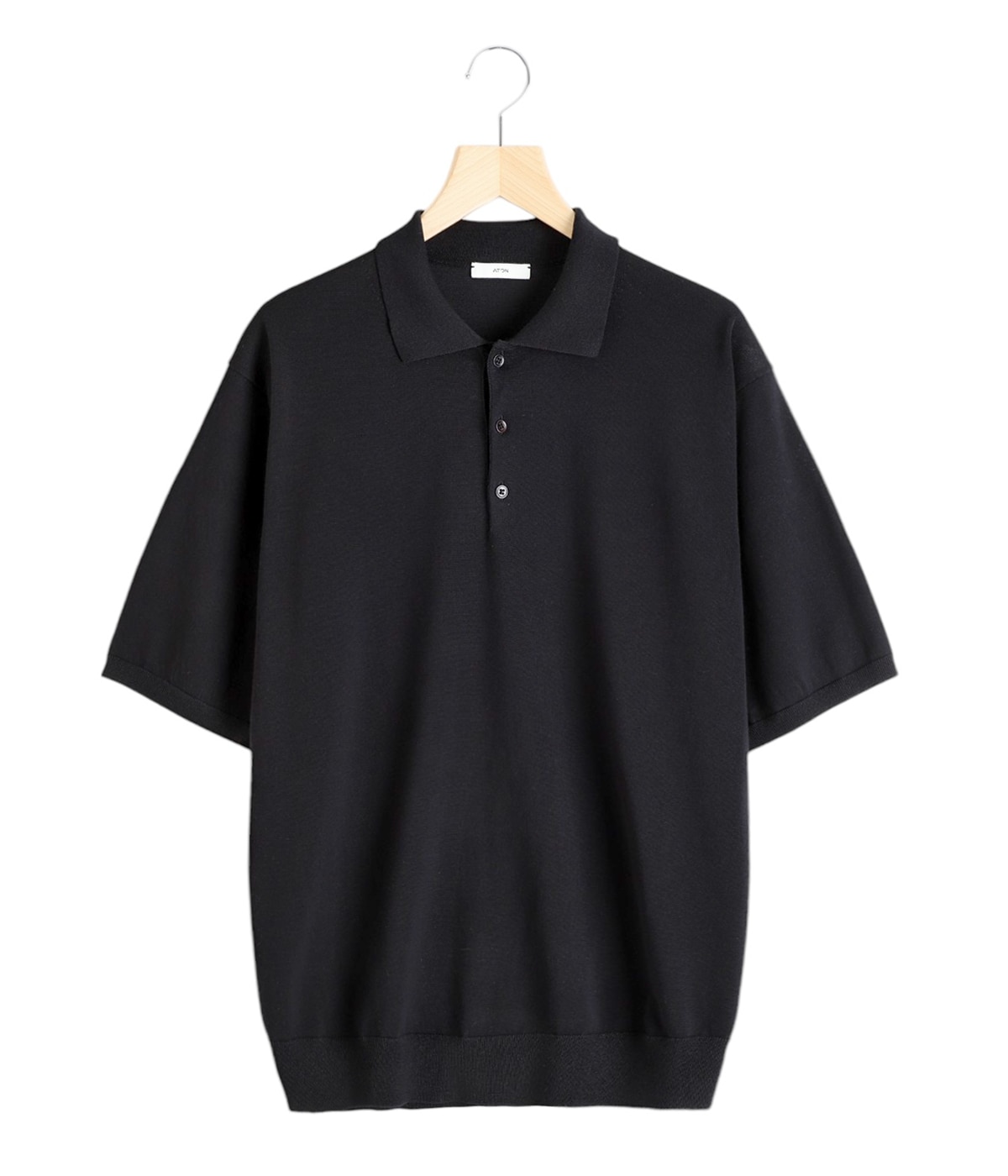 限界値下げ】maateandsons 和紙ポロシャツ サイズ3 COTTON WASHI KNIT HALF SLEEVE POLO SWEATER | ATON(エイトン