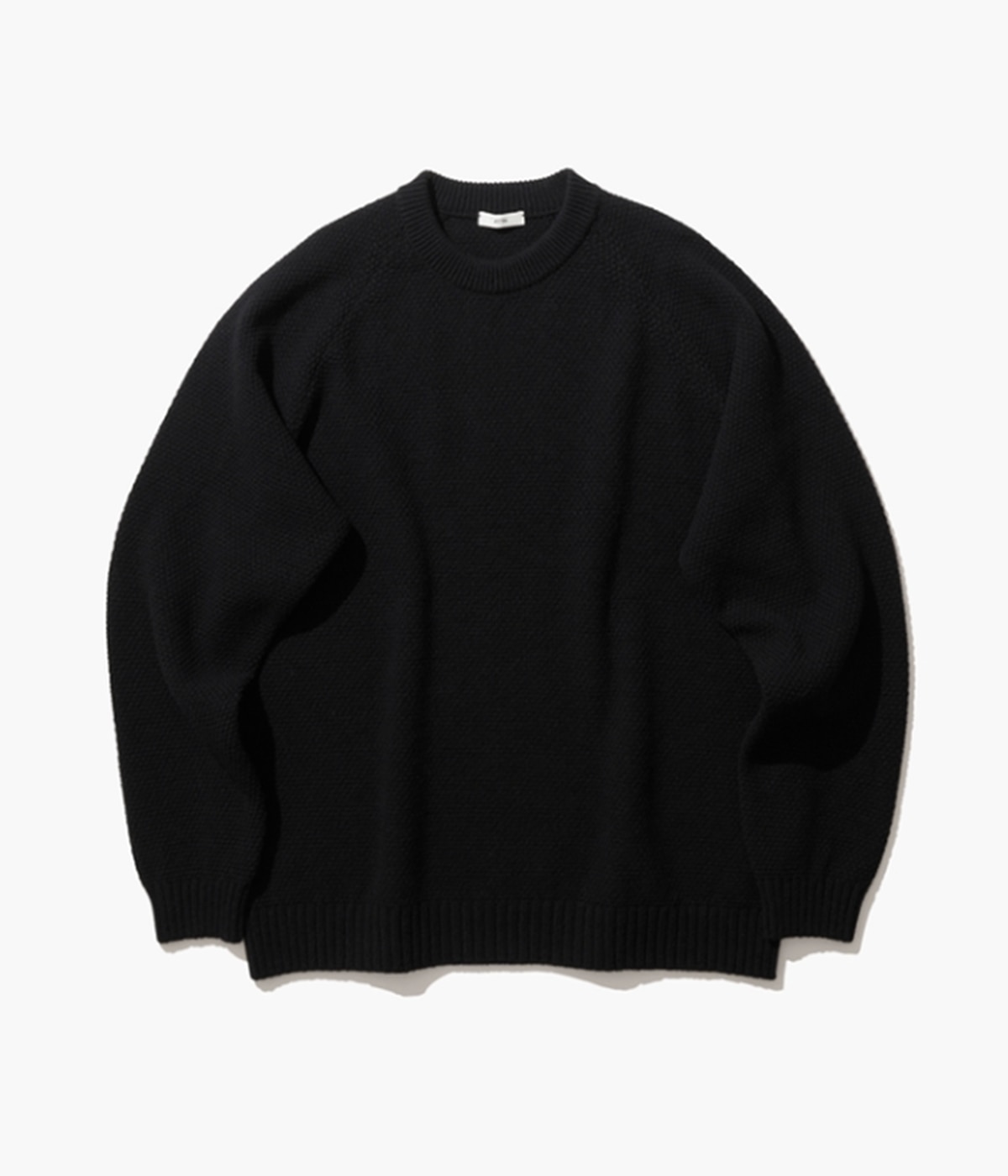 予約】LAMBS WOOL CREWNECK SWEATER | ATON(エイトン