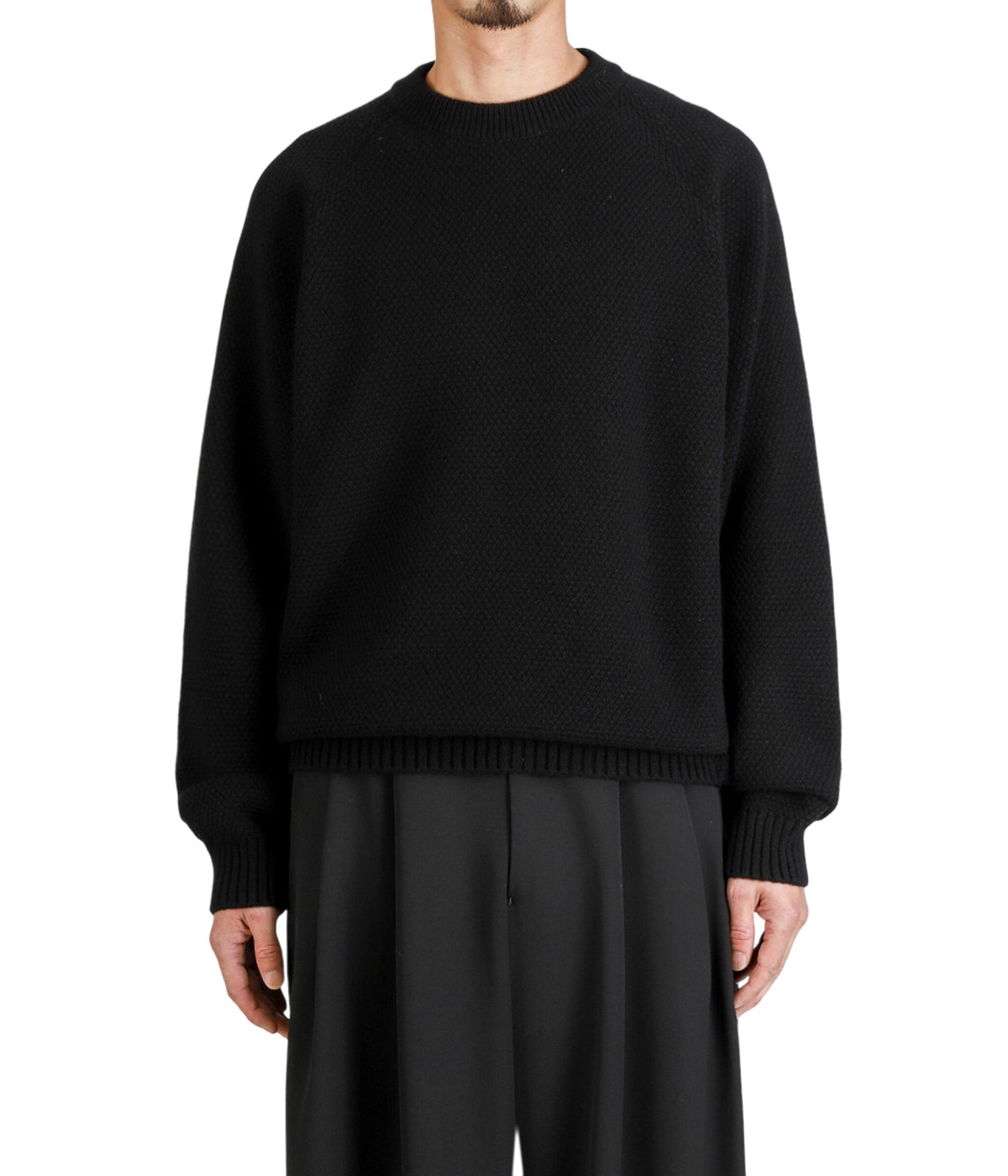 LAMBS WOOL CREWNECK SWEATER | ATON(エイトン) / トップス