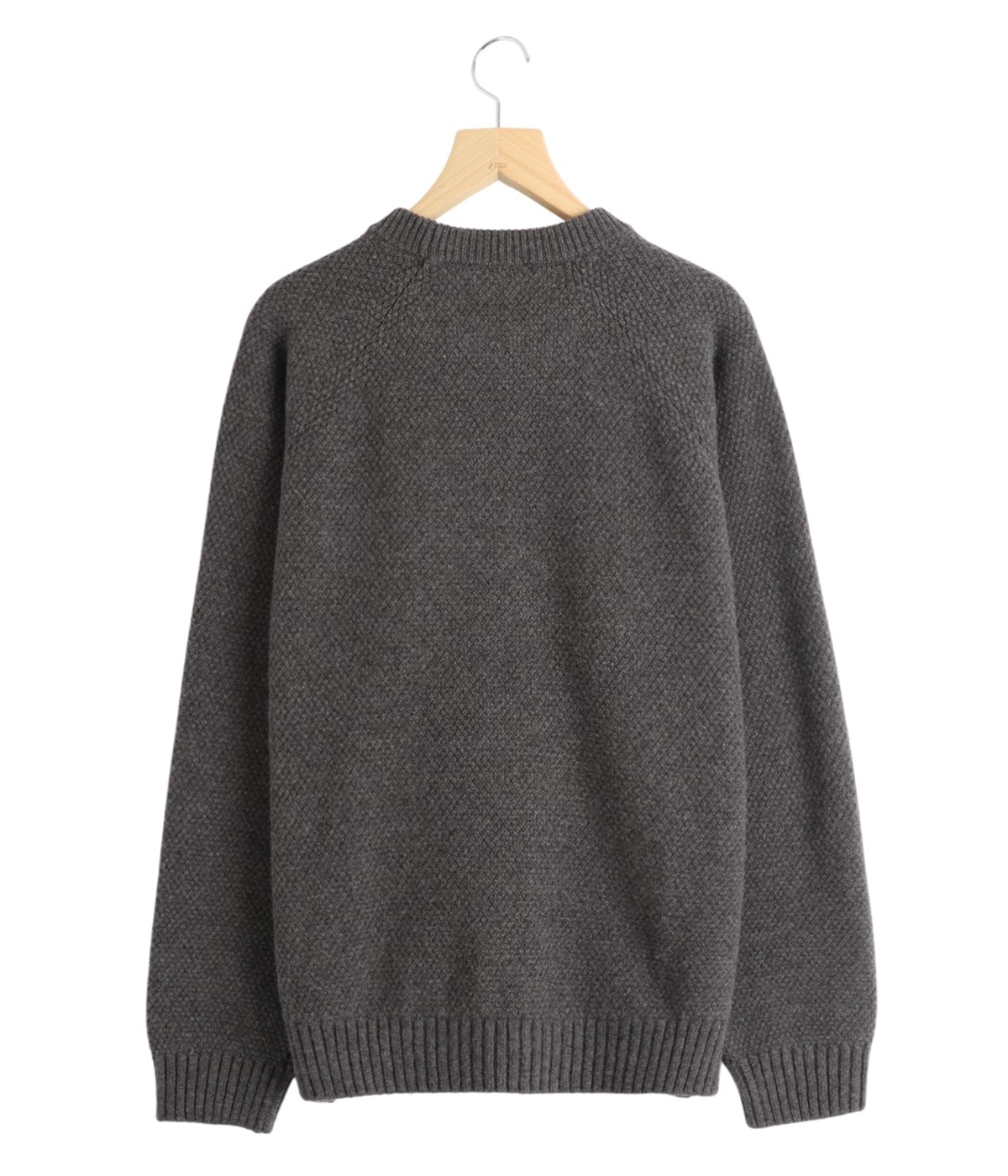 LAMBS WOOL CREWNECK SWEATER | ATON(エイトン) / トップス