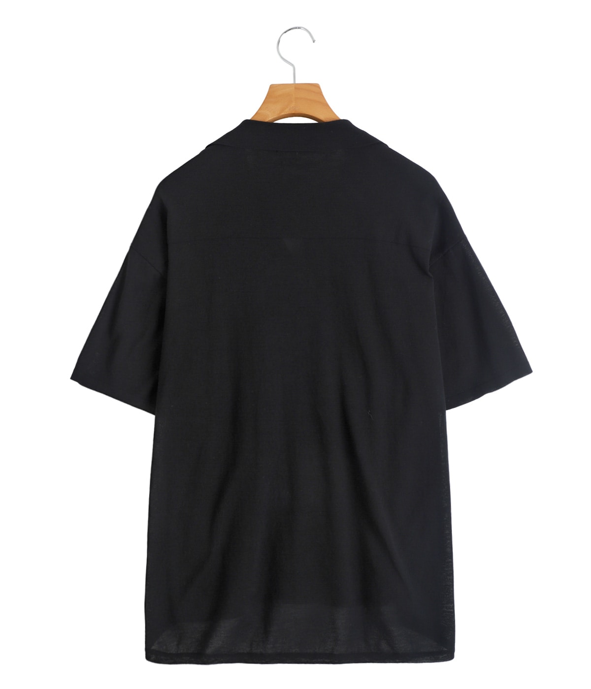 予約】【レディース】HIGH TWIST COTTON KNIT SHIRT | ATON(エイトン