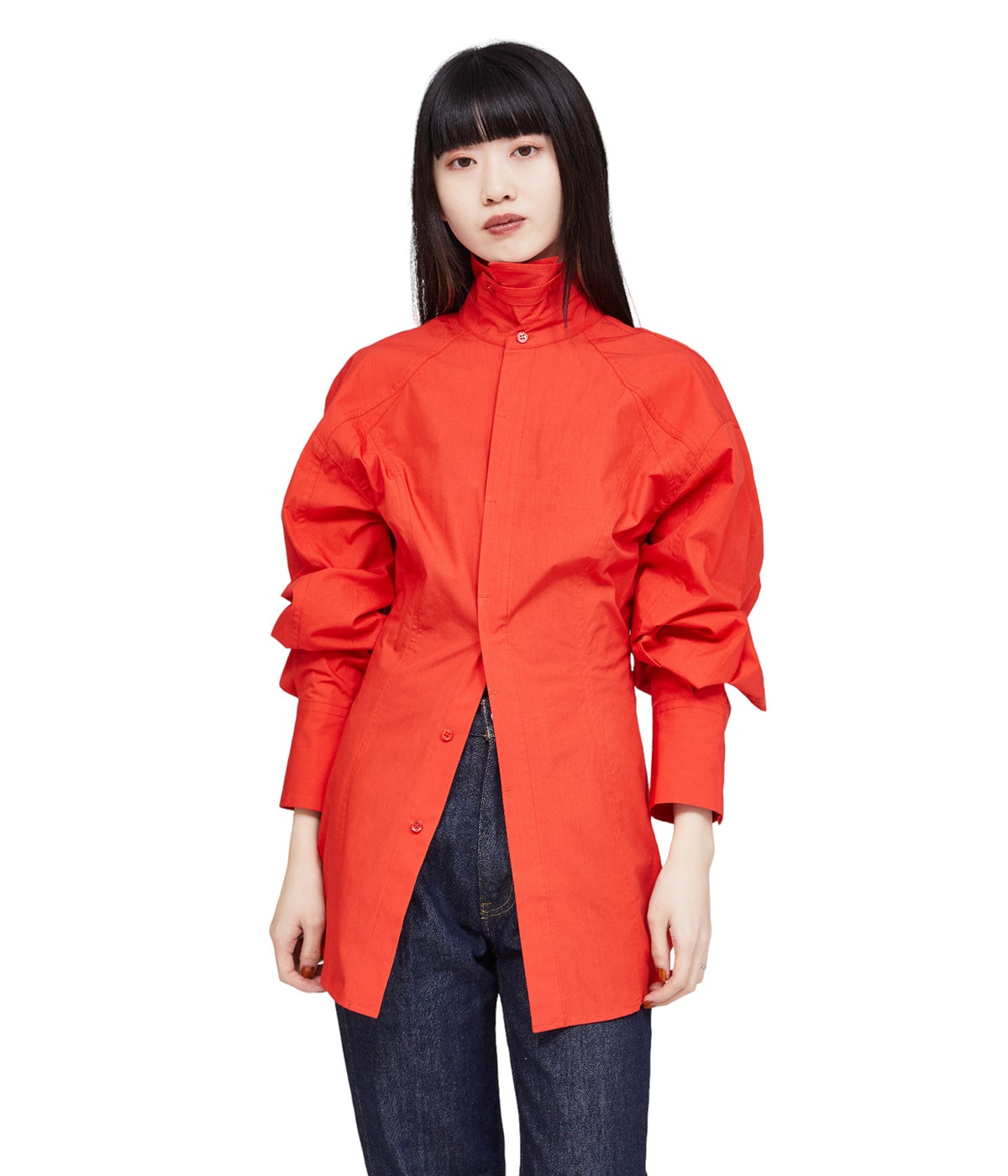 レディース】ORGANIC COTTON SHIRT | KANAKO SAKAI(カナコ
