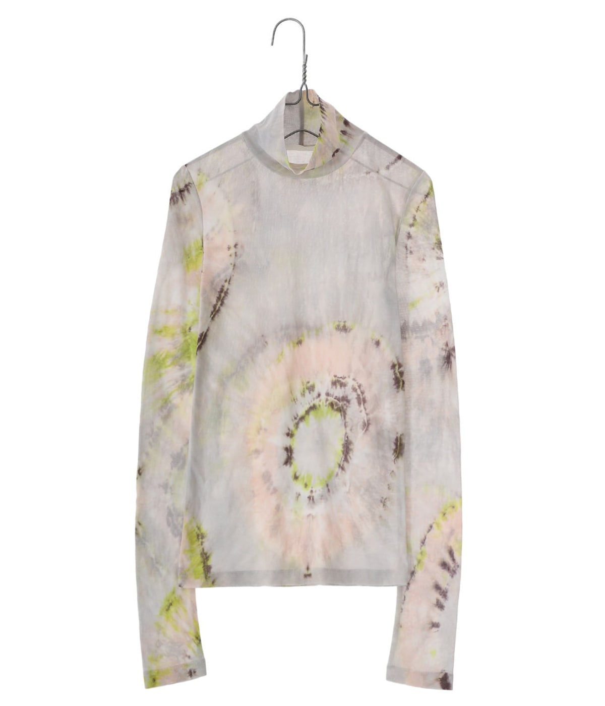 レディース】TIE DYE MESH TURTLENECK TOP | KANAKO SAKAI