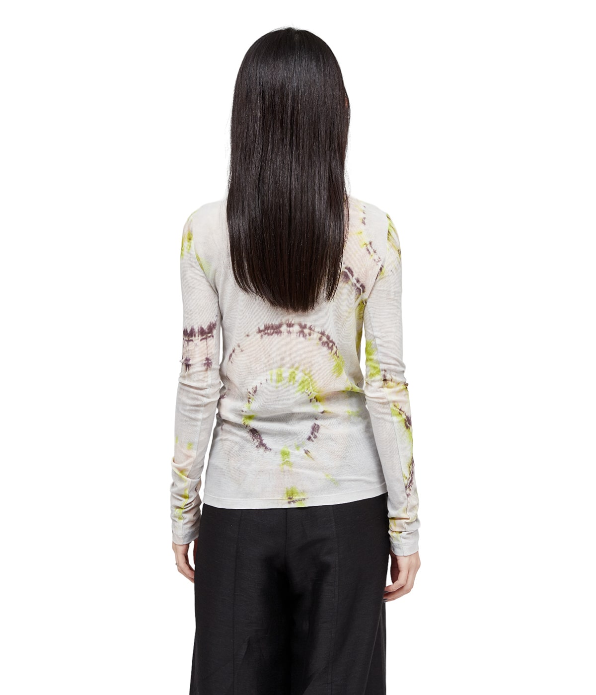 レディース】TIE DYE MESH TURTLENECK TOP | KANAKO SAKAI
