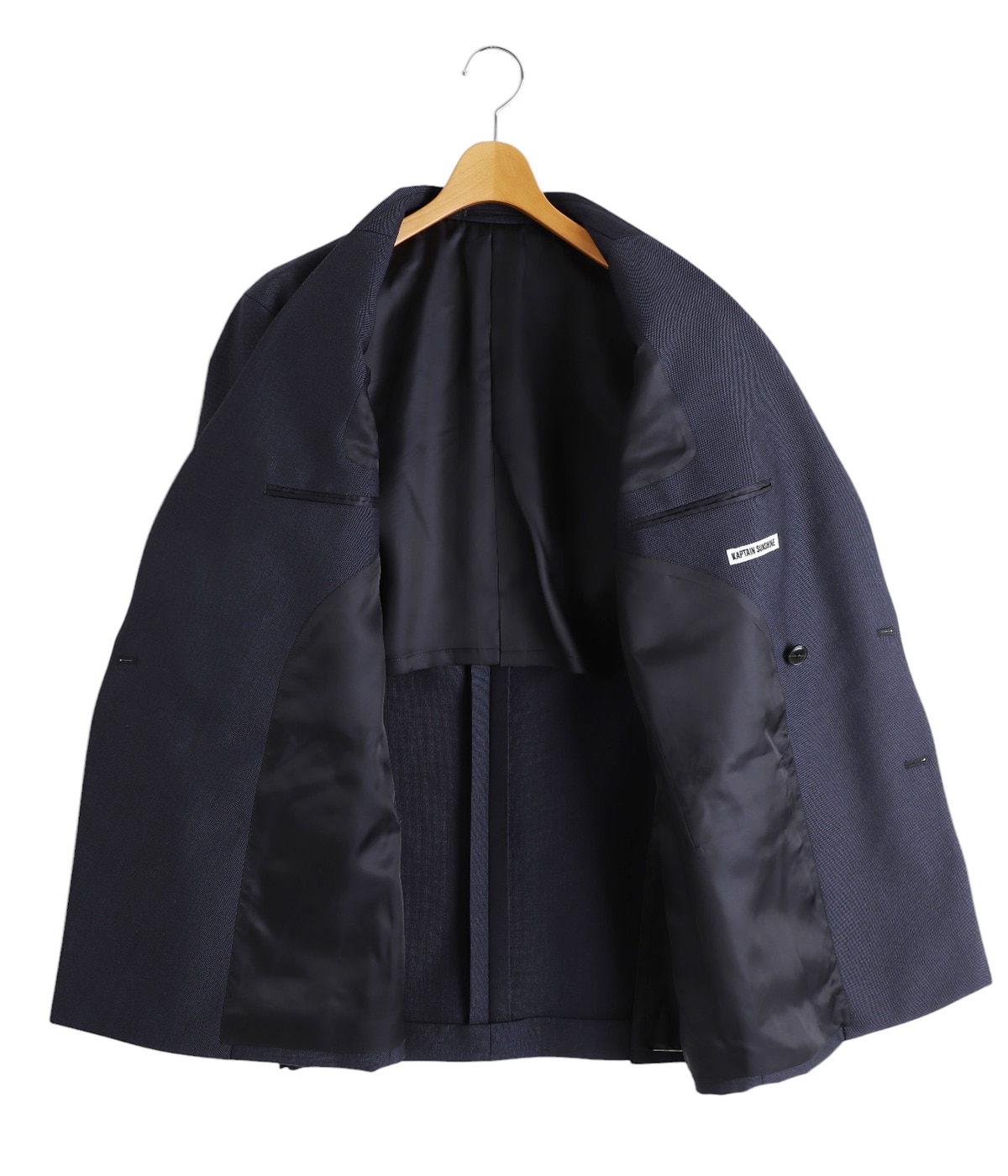 シュタインss ベルベットノーカラージャケット stein | シュタイン NO COLLAR BELTED JACKET(BLACK) / ノー