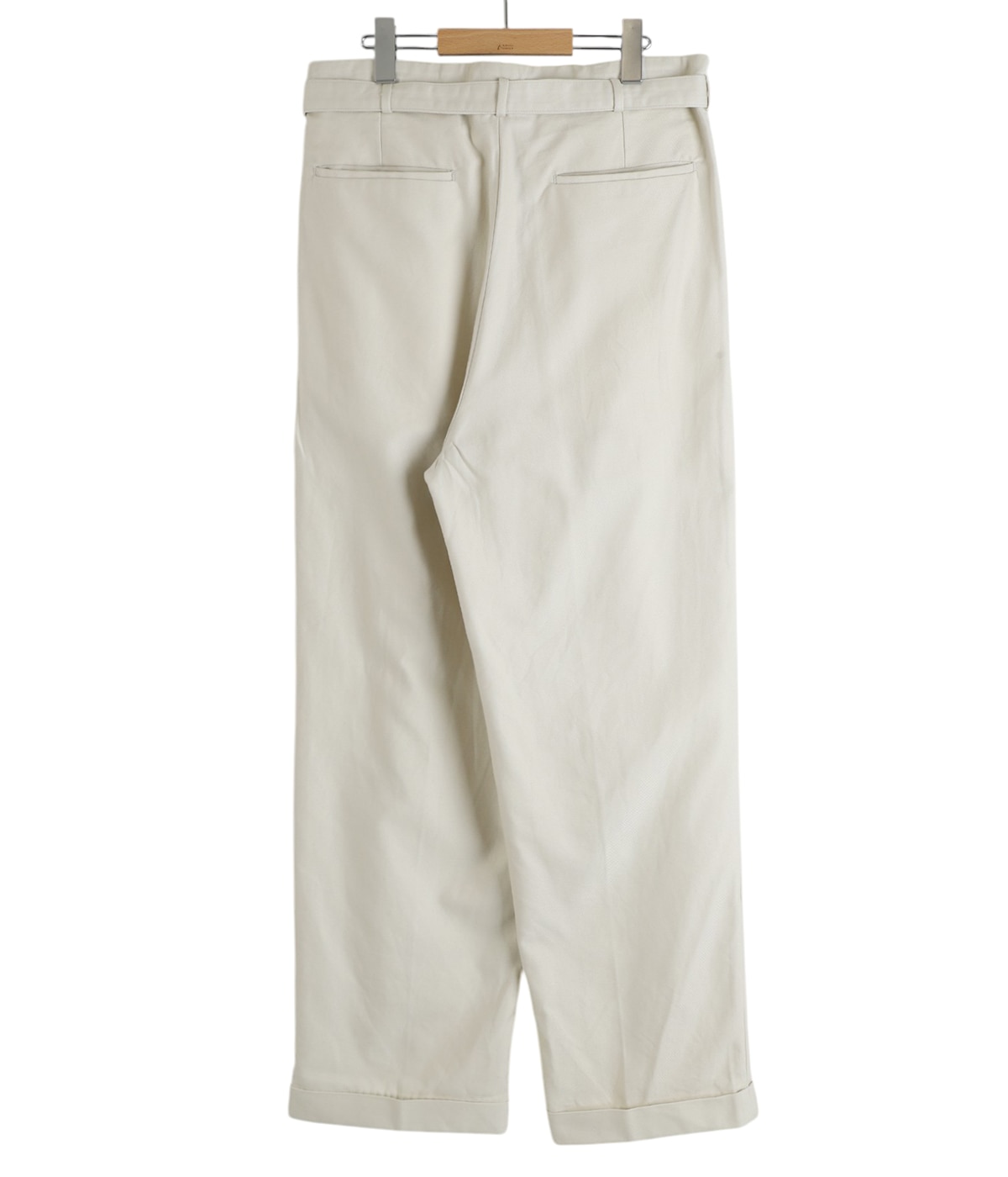 キャプテンサンシャイン Riviera Trousers 玉虫カーキ 32 Belted Riviera Pantalon | KAPTAIN SUNSHINE(キャプテン