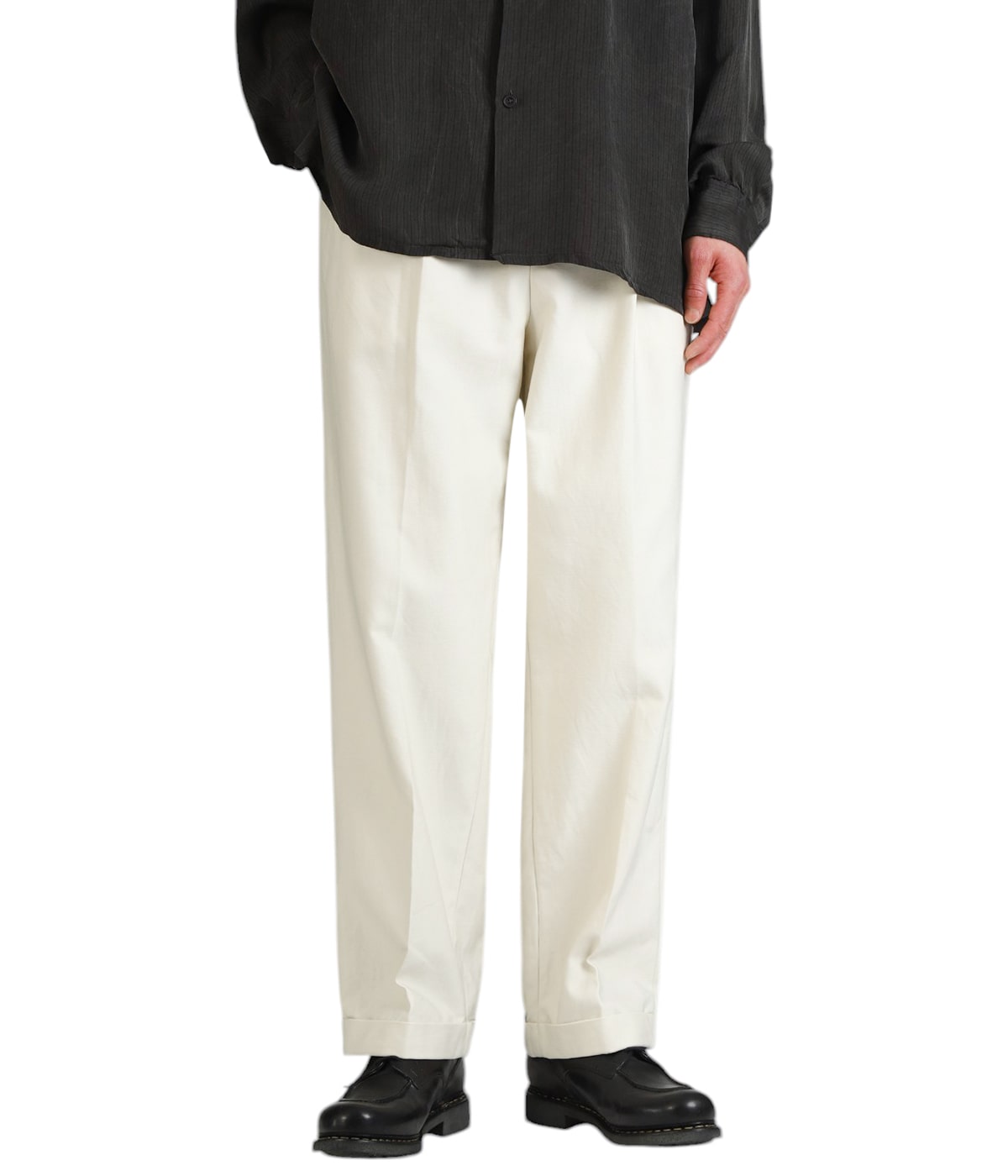 キャプテンサンシャイン Riviera Trousers 玉虫カーキ 32 Belted Riviera Pantalon | KAPTAIN SUNSHINE(キャプテン