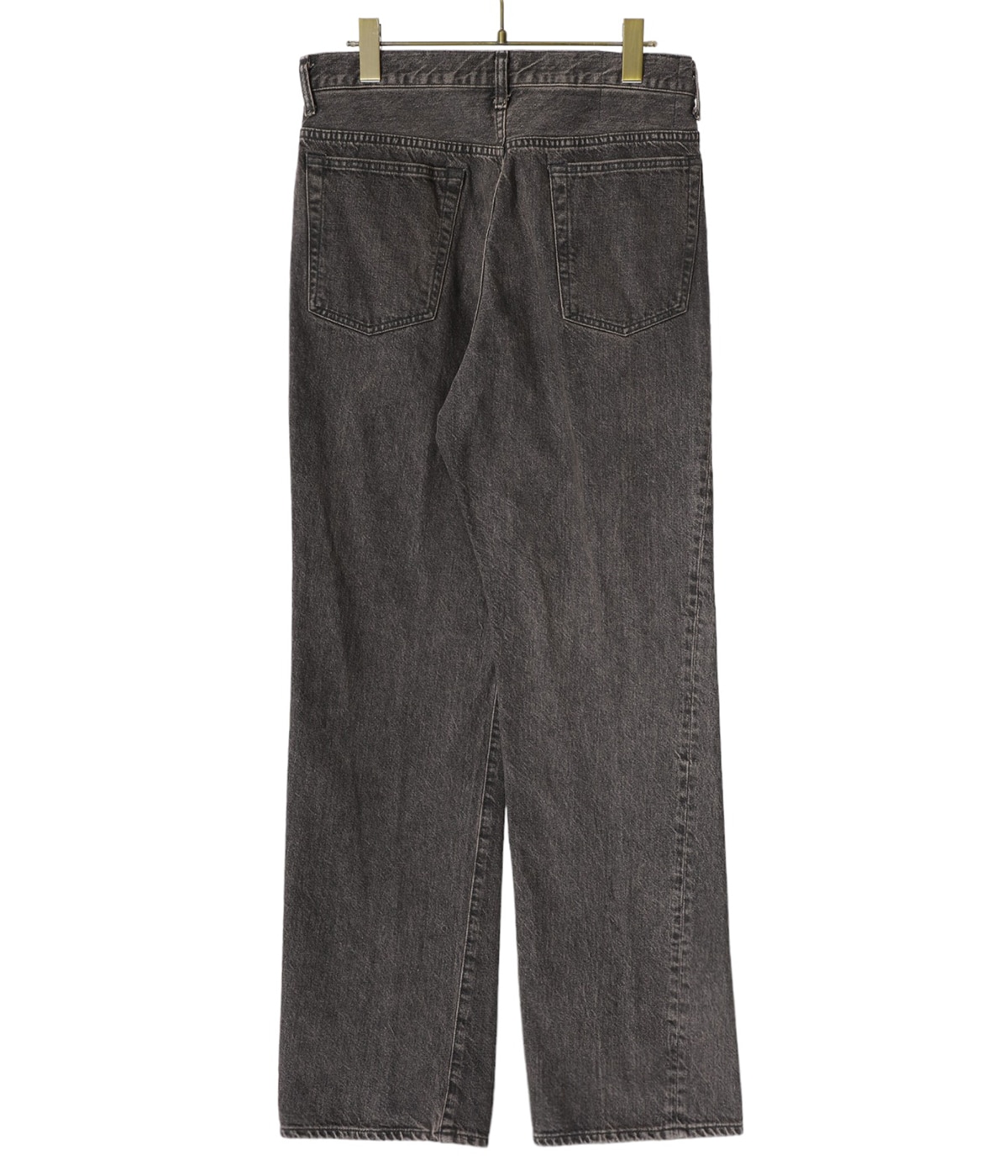 パンツ KAPTAIN SUNSHINE Denim Pants Black KAPTAIN SUNSHINE キャプテンサンシャイン 5ポケット ジッパー