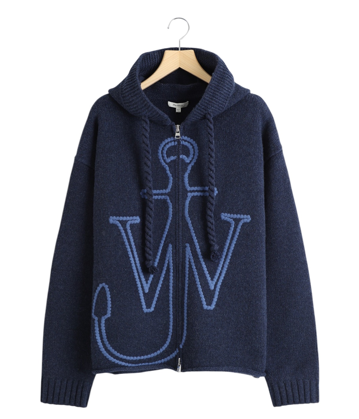 ANCHOR EMBROIDERY ZIPPED HOODIE | JW ANDERSON(ジェイダブリュー