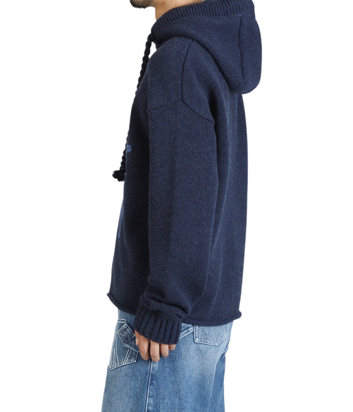 ANCHOR EMBROIDERY ZIPPED HOODIE | JW ANDERSON(ジェイダブリュー