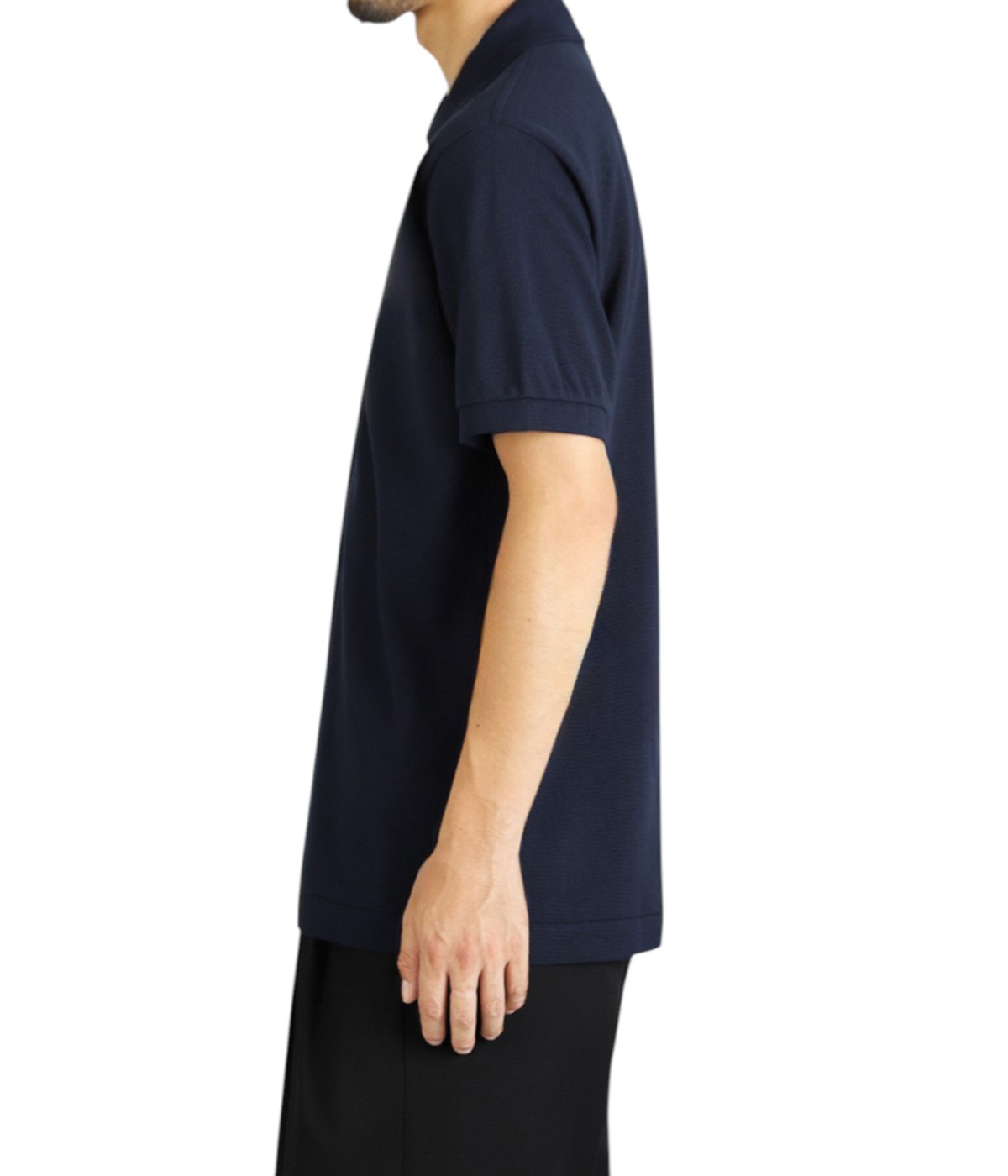 新品　LACOSTE ネイビー ポロシャツ L1212LJ-99 サイズ4 ラコステ LACOSTE L1212LJ-99 NAVY/BLUE☆ [L1212LJ-99-166