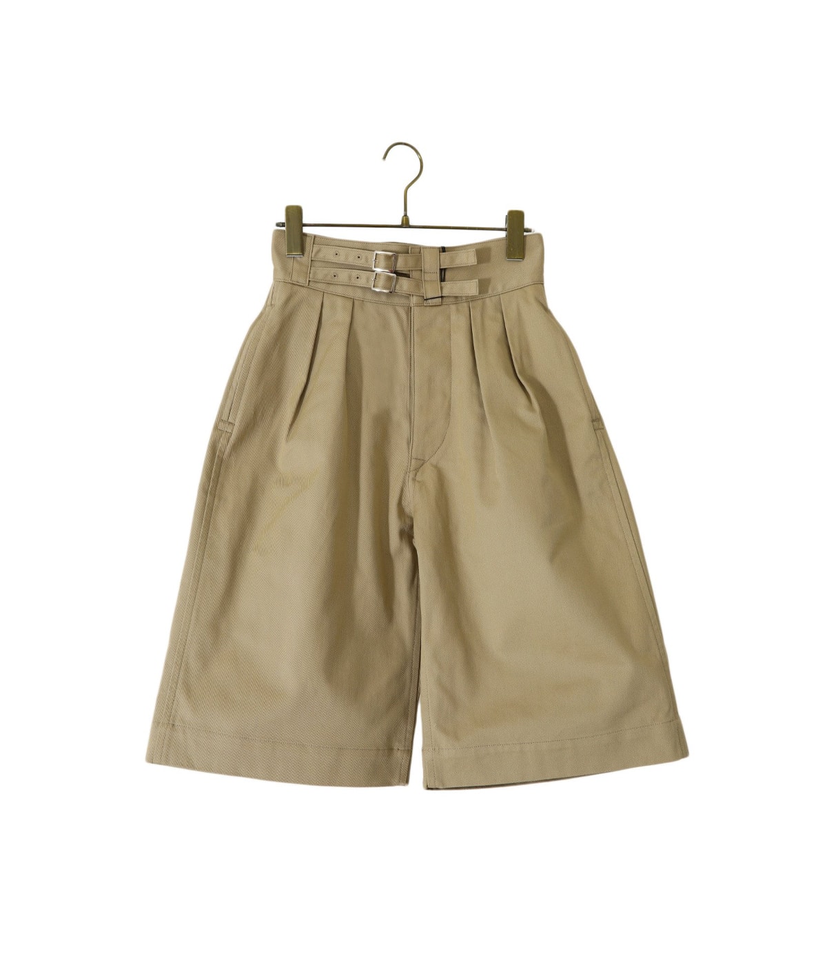 レディース】DOUBLE BELTED GURKHA SHORT TROUSERS【WOMENS