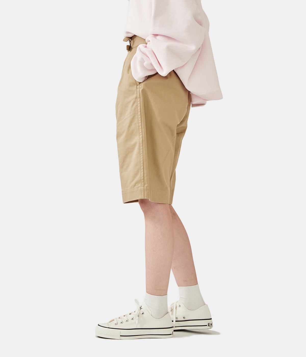 レディース】DOUBLE BELTED GURKHA SHORT TROUSERS【WOMENS