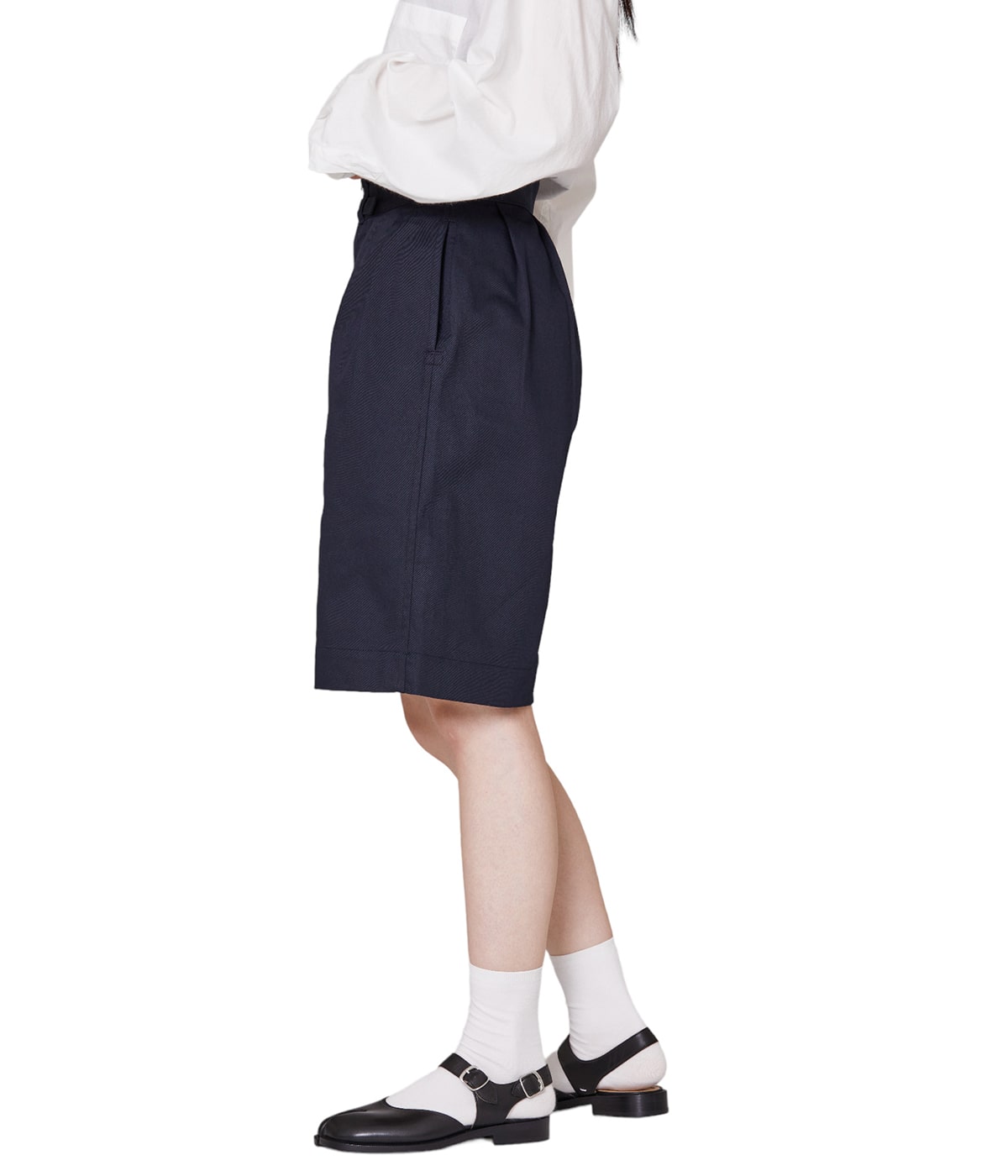 レディース】DOUBLE BELTED GURKHA SHORT TROUSERS【WOMEN'S
