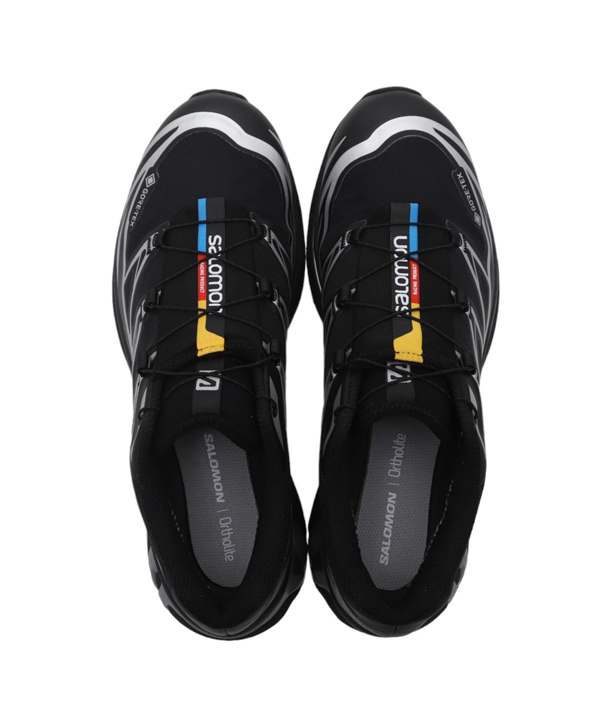 Salomon XT-6 GORE-TEX スニーカー L47450600-BLACK SILVER L47450600 Salomon XT-6 GORE-TEX Black Footwear Silver (Men's