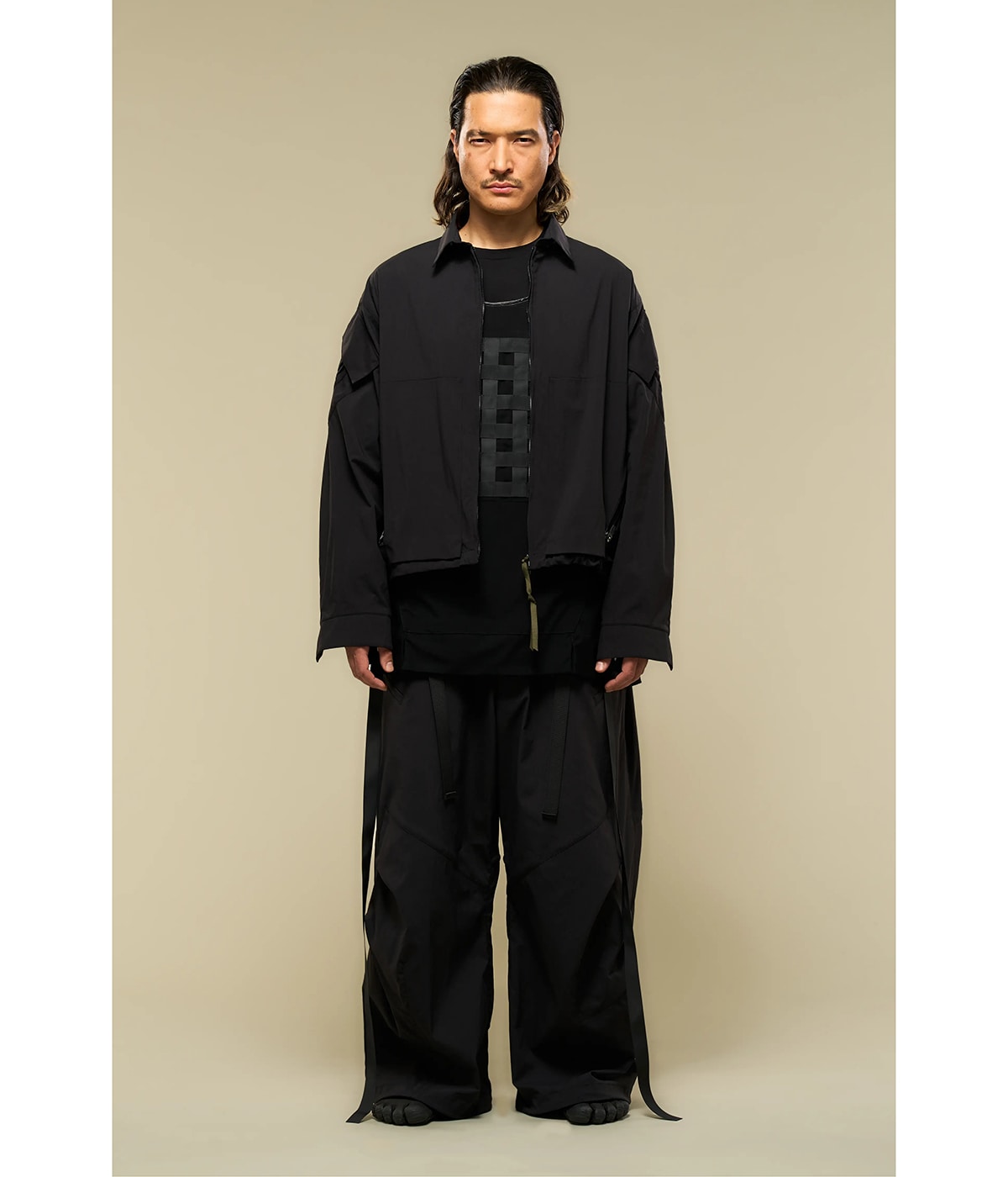 その他 anonymous2 Miliken nylon spandex action zip shirt | ACRONYM
