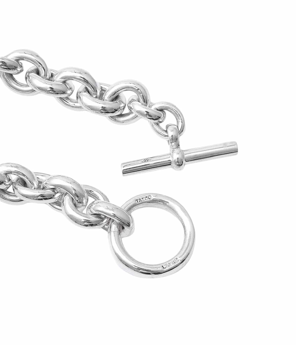LAVER 15MM CABLE CHAIN T BAR ブレスレット LAVER / ラバー ： 15MM CABLE CHAIN T BAR LAVER-NO-2[COR][DEA