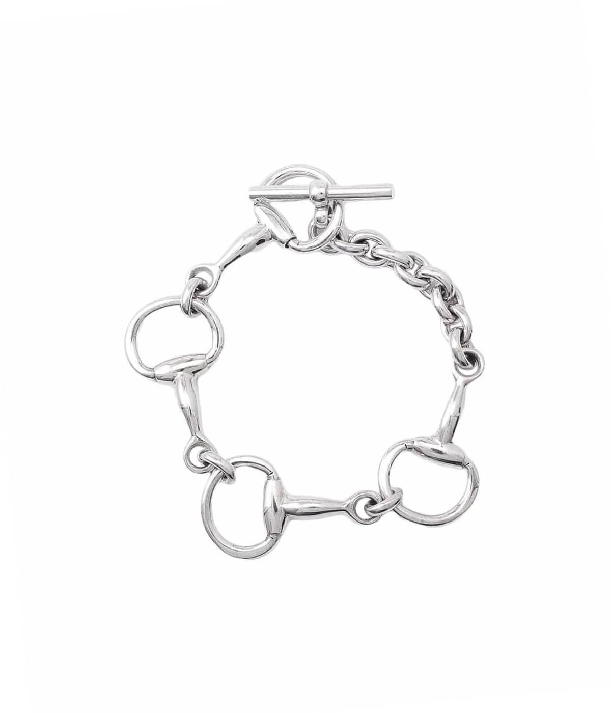 LAVER ブレスレット バングル four bit chain t bar LAVER ブレスレット バングル four bit chain t bar - メルカリ