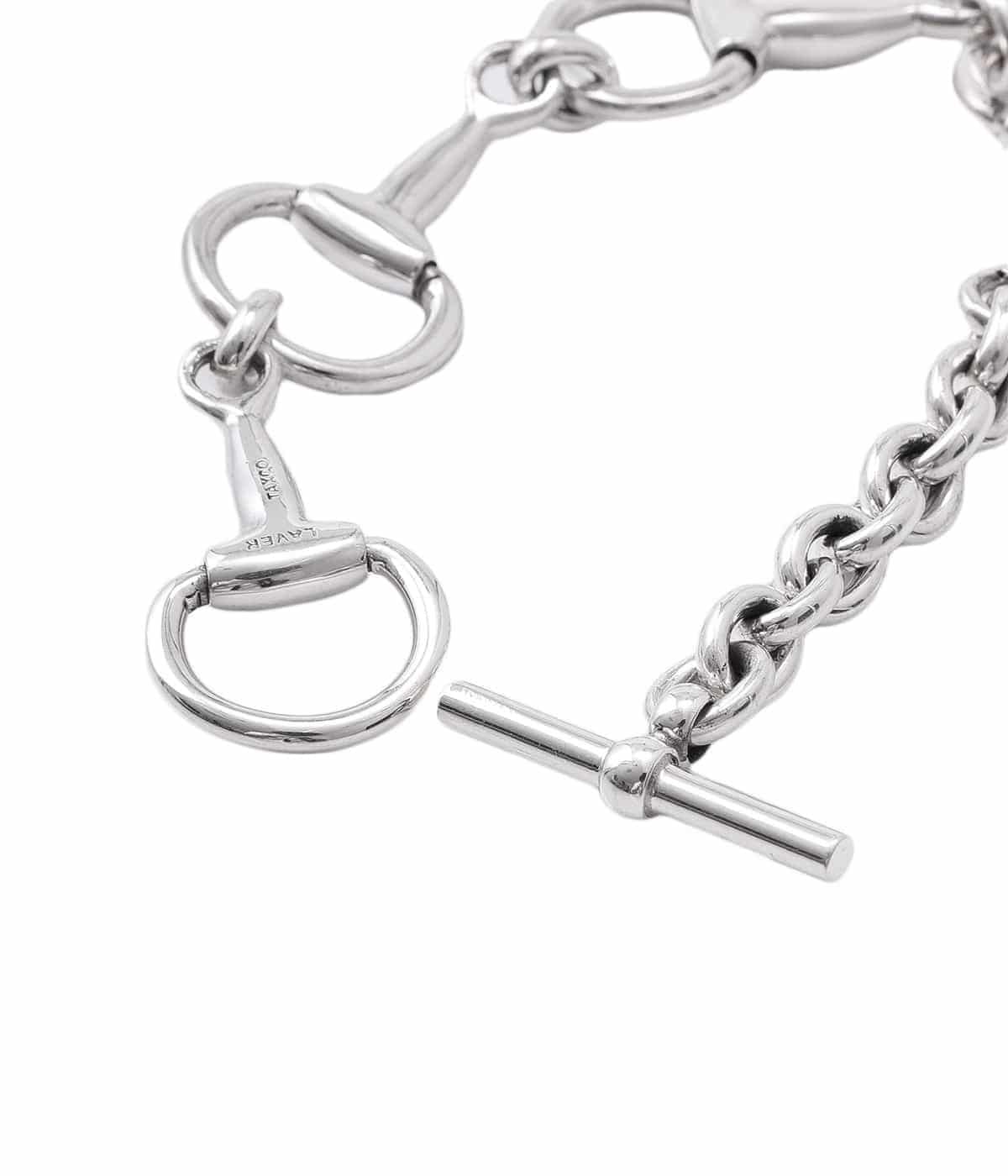 ラバー/LAVER FOUR BIT CHAIN T BAR サイズL FOUR BIT CHAIN T BAR | LAVER(ラバー) / アクセサリー