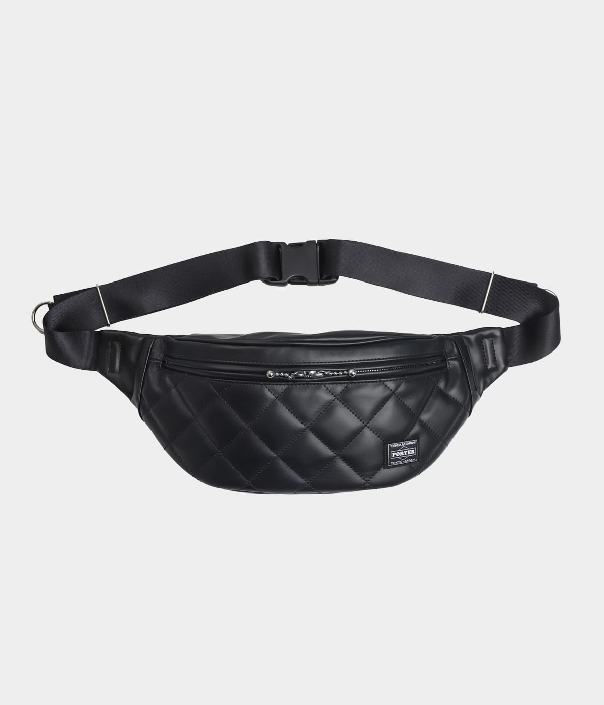 Lewis Leathers x PORTER WAIST BAG 黒 ポーター