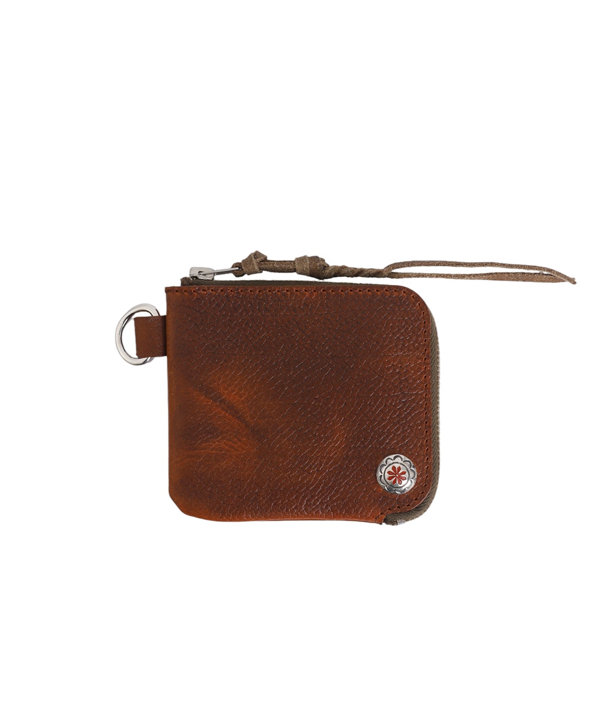 Larry Smith ラリースミス EMBOSSED L ZIPPER SHORT WALLET | LARRY SMITH(ラリースミス