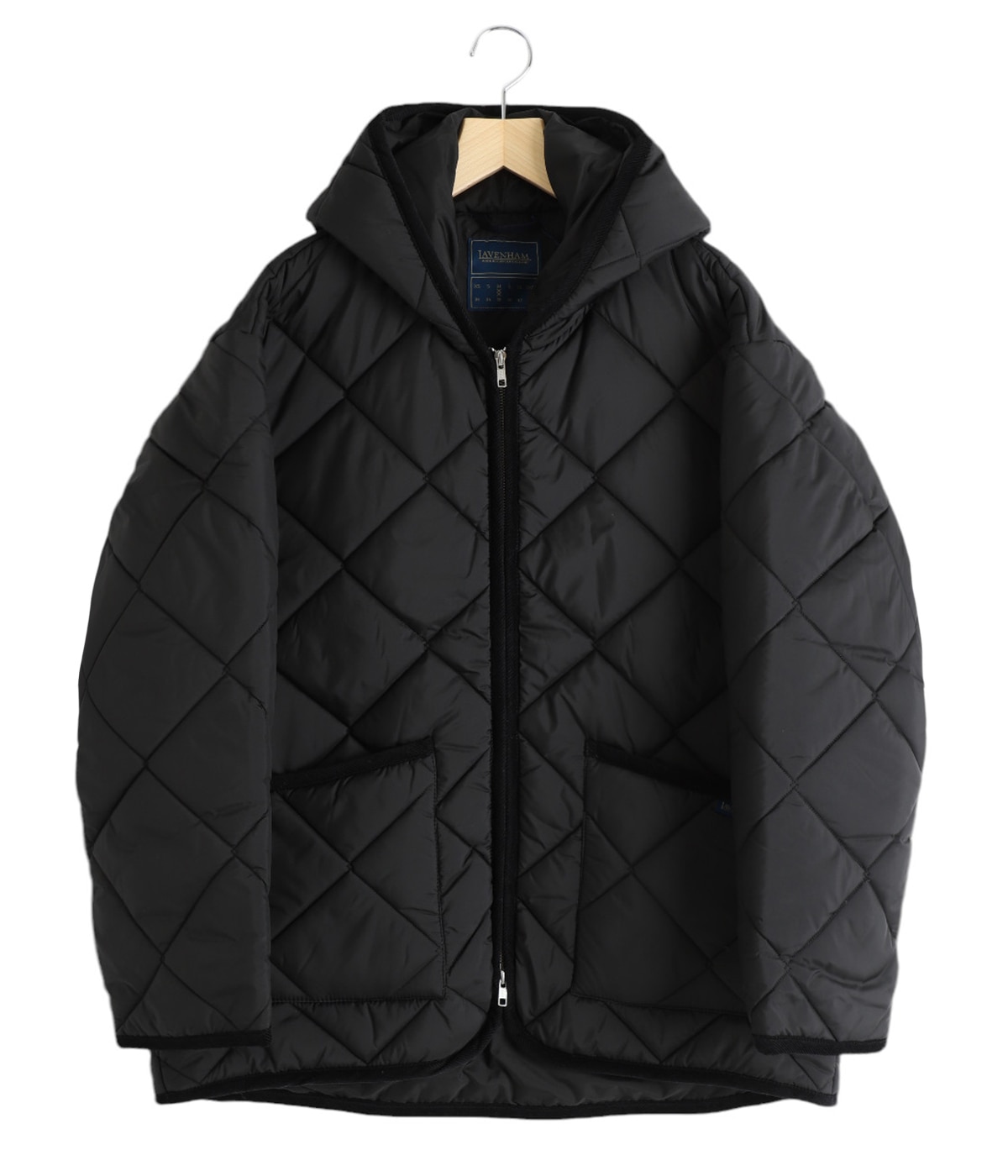 ⭐︎新品⭐︎Callaway メンズジャケット L 黒 キルティング BIG QUILT ZIPPED CRAYDON MENS | LAVENHAM(ラベンハム