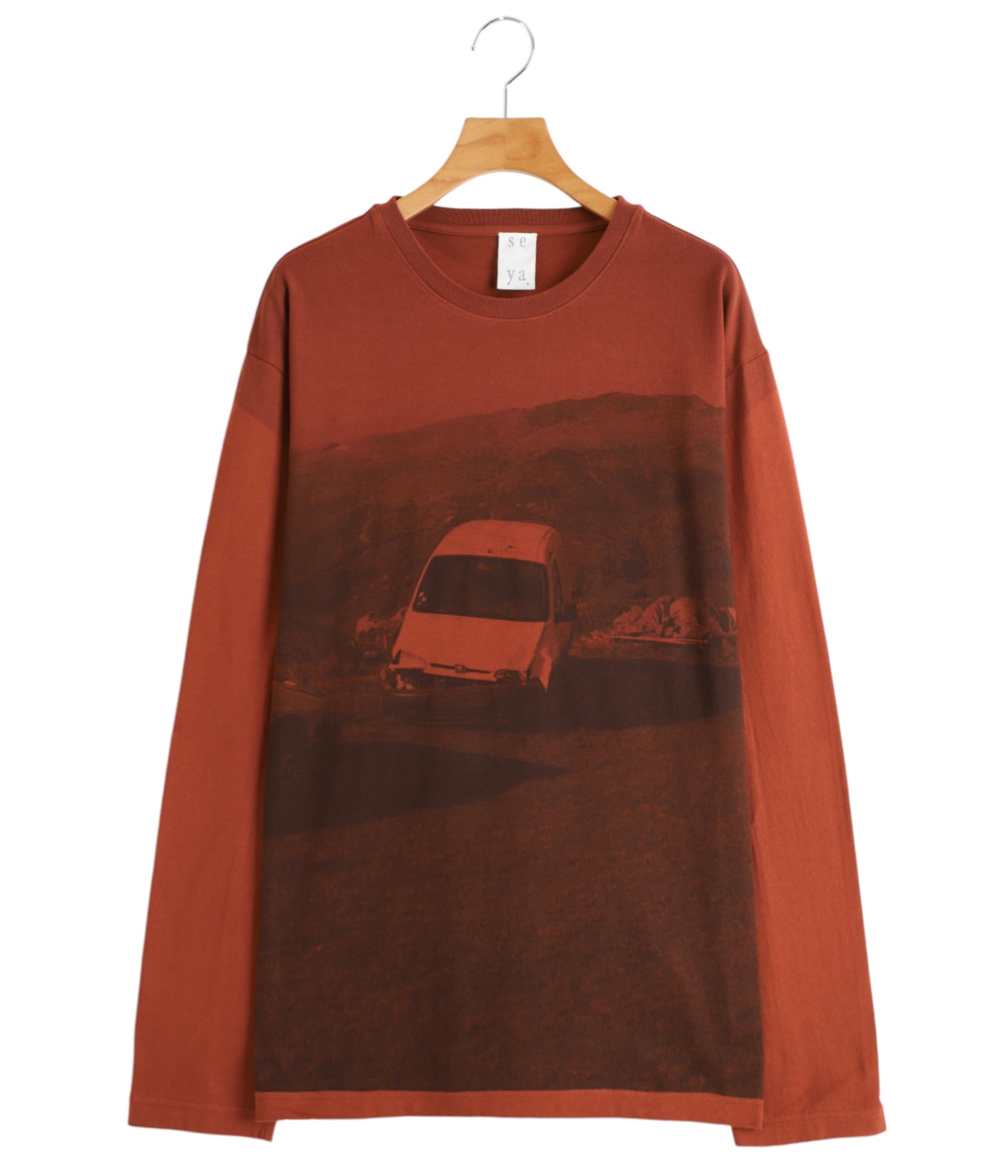 レディース】PRINTED LONG T-SHIRT | seya.(セヤ) / トップス