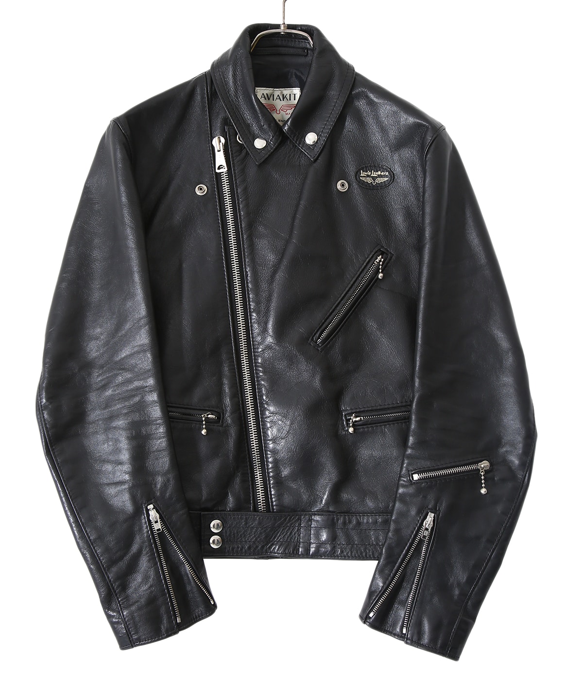 Lewis Leathers サイクロン 441T 36 カウハイド ブラック No.441 Cyclone (サイクロン) タイトフィット (革：ホースハイド