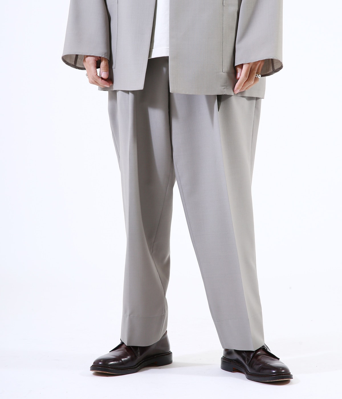 スーツ marka 2TUCK COCOON FIT - w.m tropical - M21A-06PT03C-BLK-07.jpg