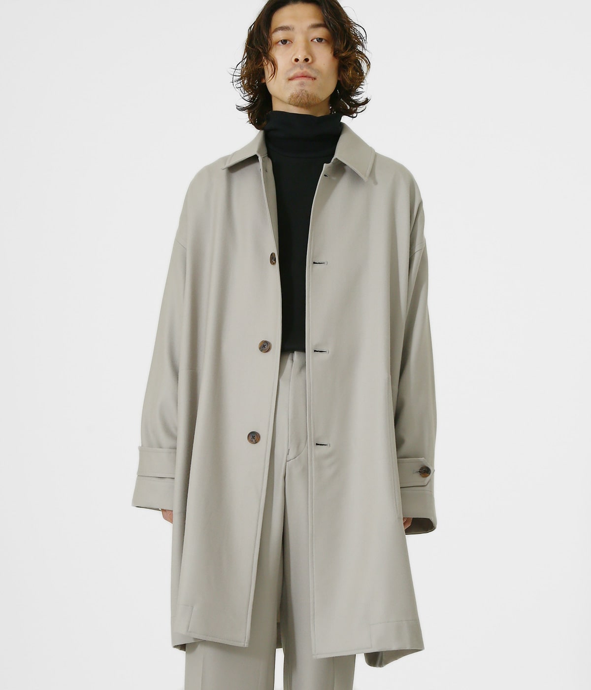 marka SHIRT COAT WOOL SOFT SERGE サイズ2 SHIRT COAT WOOL SOFT SERGE (M20C-07SH01C) | marka / シャツ