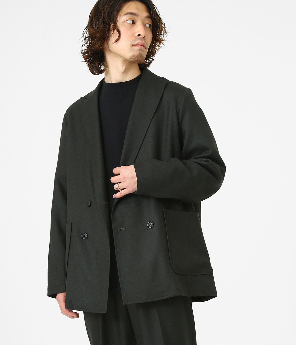 marka SHIRT COAT WOOL SOFT SERGE サイズ2 SHIRT COAT WOOL SOFT SERGE (M20C-07SH01C) | marka / シャツ