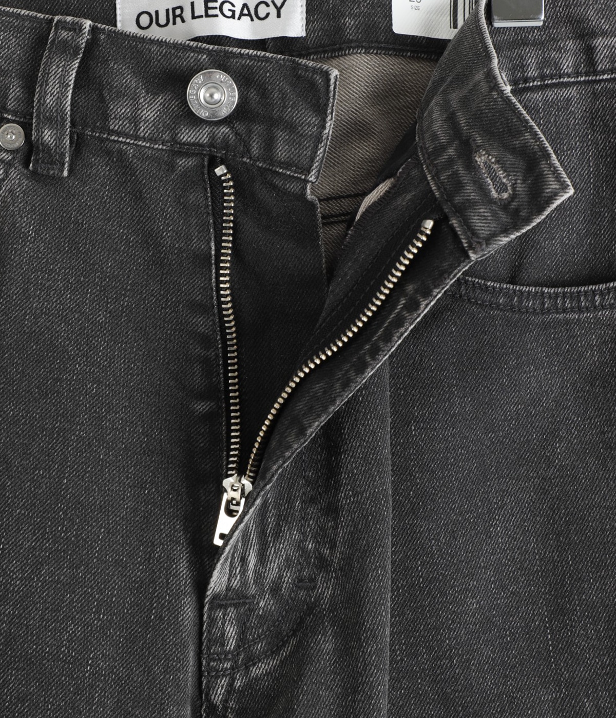 OUR LEGACY 国内送 トレブルカットジーンズ ブラック ☆関税込☆OUR LEGACY☆Our Legacy Third Cut Slash Denim Black