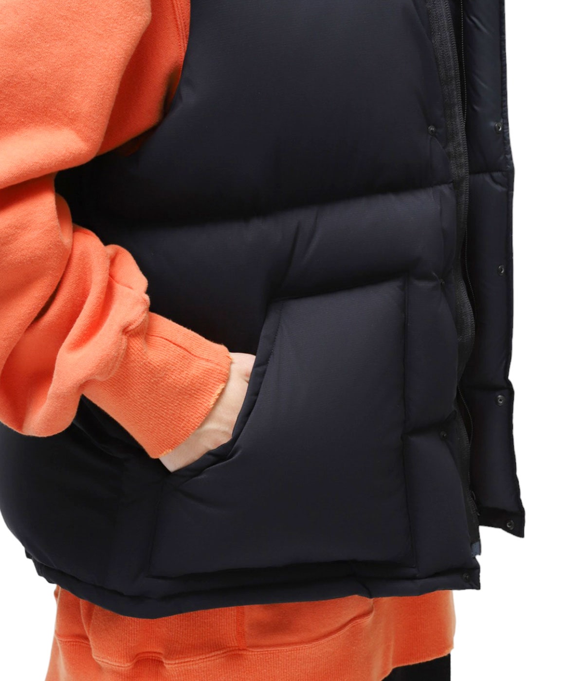 WILDTHINGS PARTEX DOWN VEST - partex sheild 3layer nylon rip