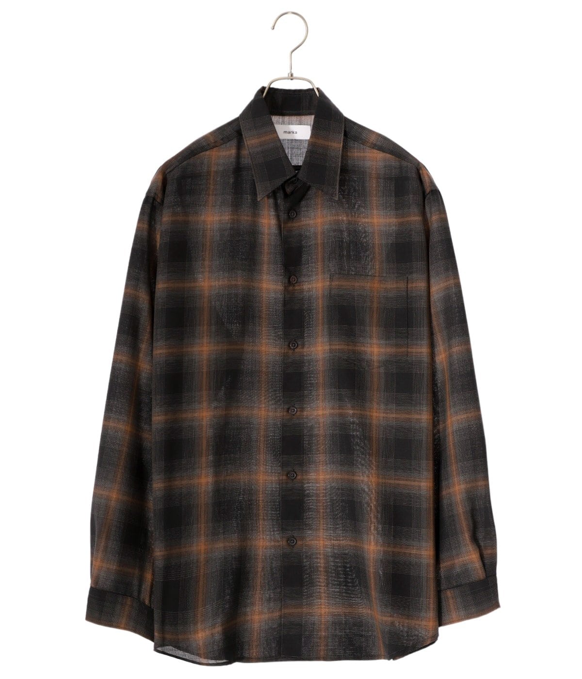 marka チェックシャツ marka(マーカ)-上品な雰囲気漂うオンブレチェックシャツで洗練