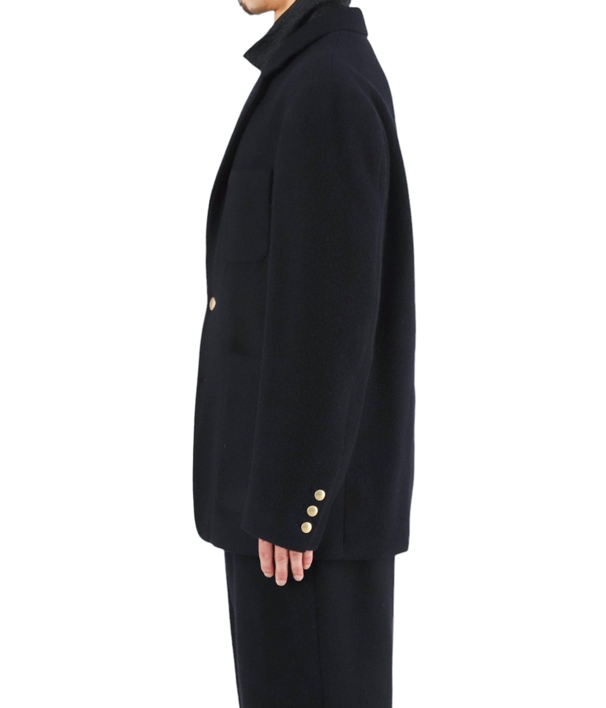model(175cm / 60kg)B85 W75 H92 着用サイズ：2(M)