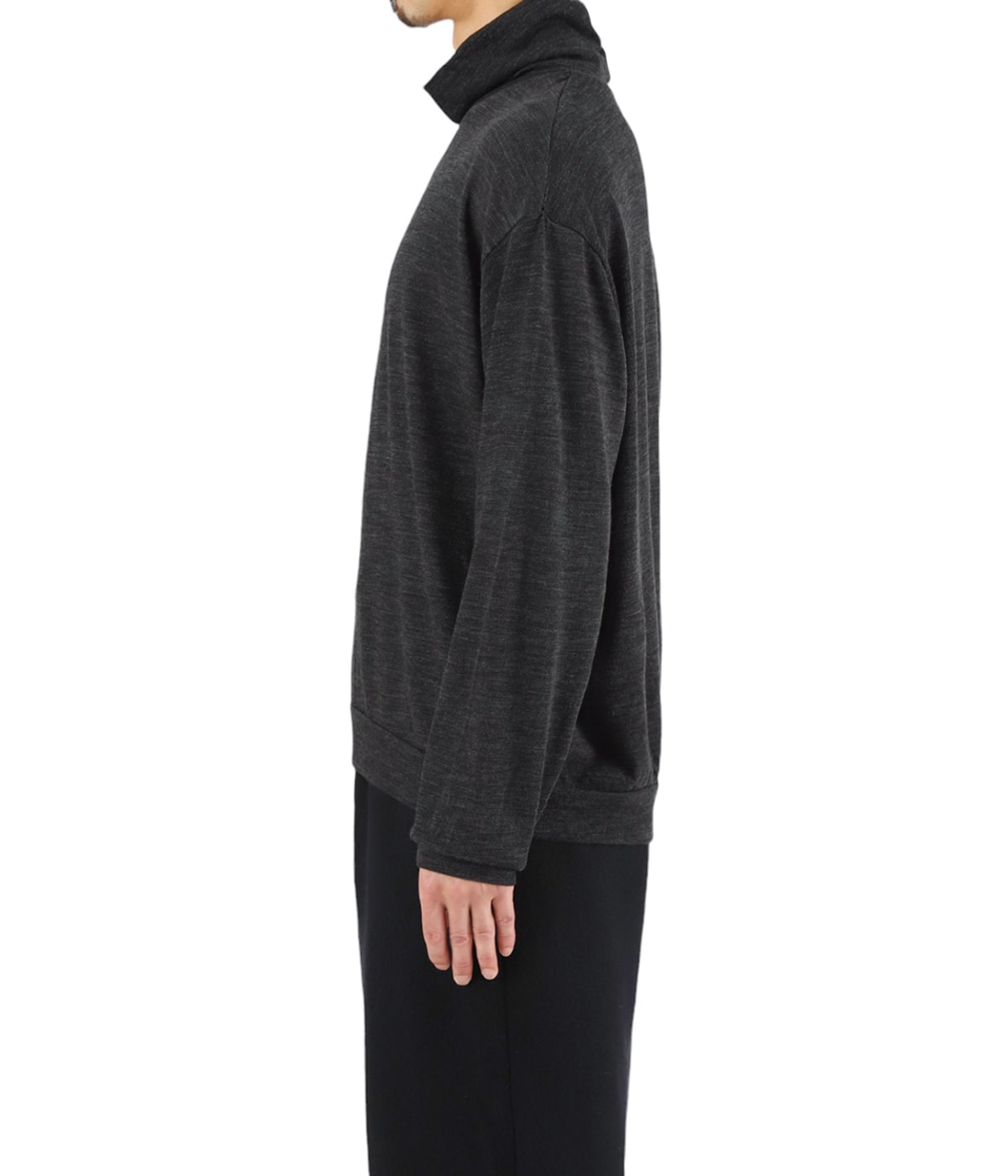 TURTLE NECK - sp120's wool cotton knit - | marka(マーカ