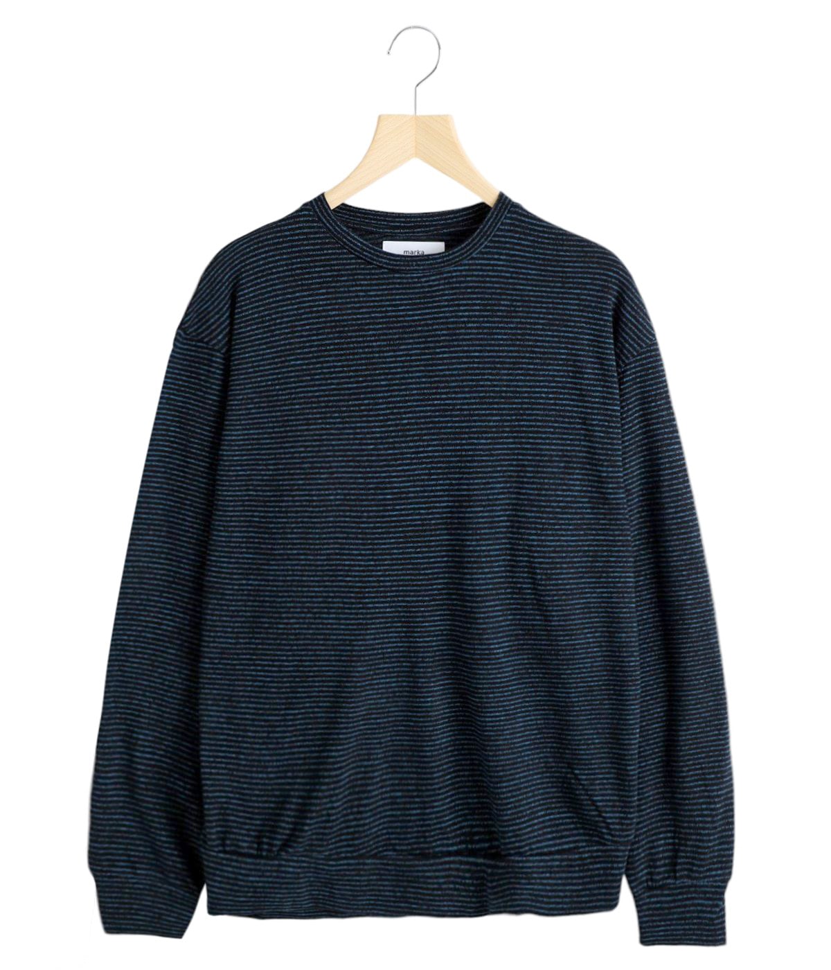 CREW NECK - sp120's wool cotton knit - | marka(マーカ